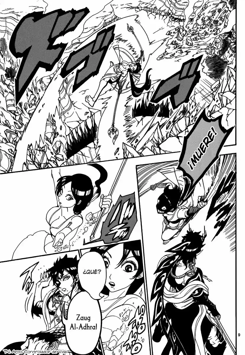 Magi - The Labyrinth Of Magic capítulo 310, página 9