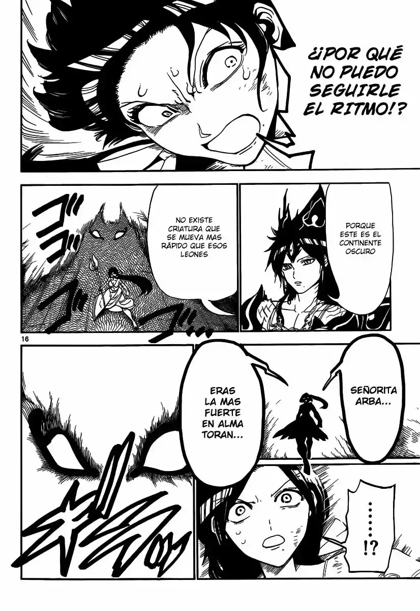 Magi - The Labyrinth Of Magic capítulo 310, página 16