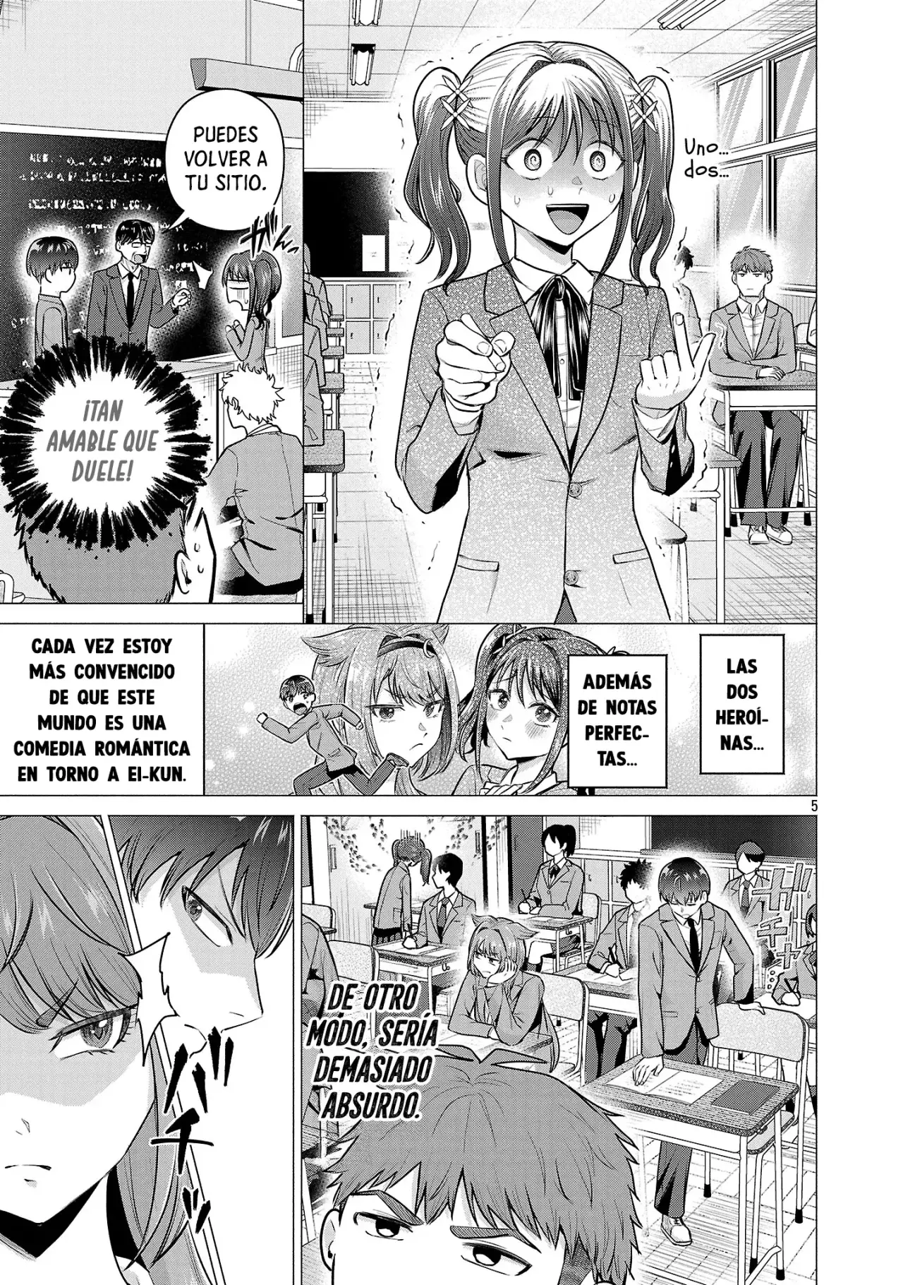 Heroine Hajimemashita capítulo 2, página 7
