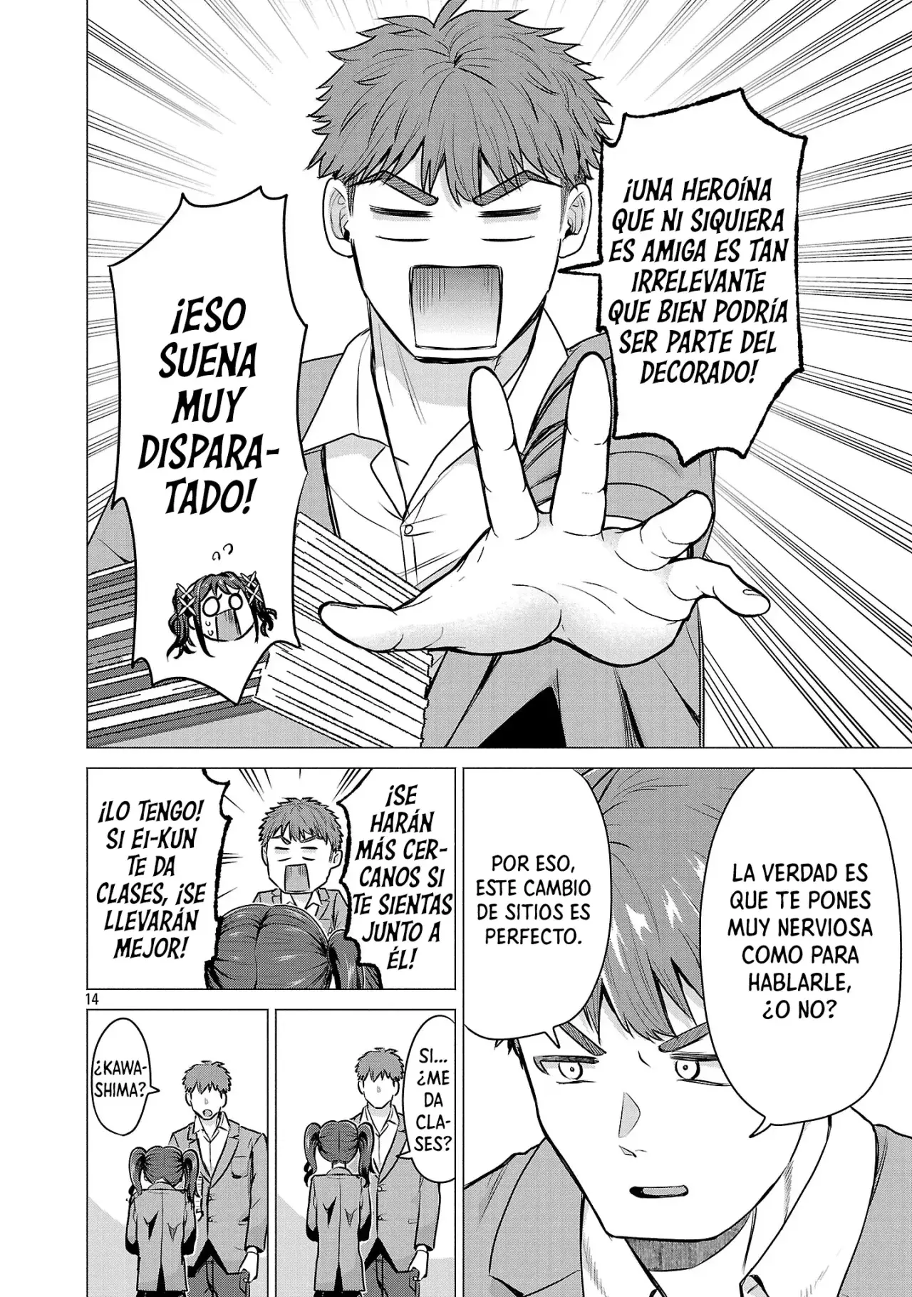 Heroine Hajimemashita capítulo 2, página 16