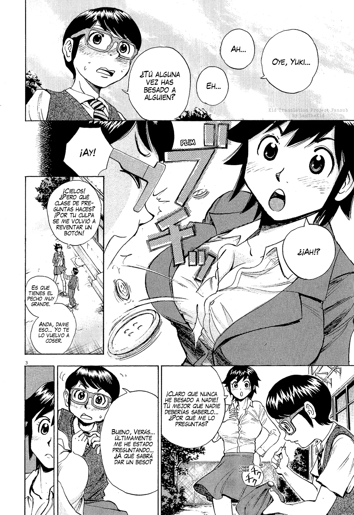 Mangari Michi capítulo 3, página 3