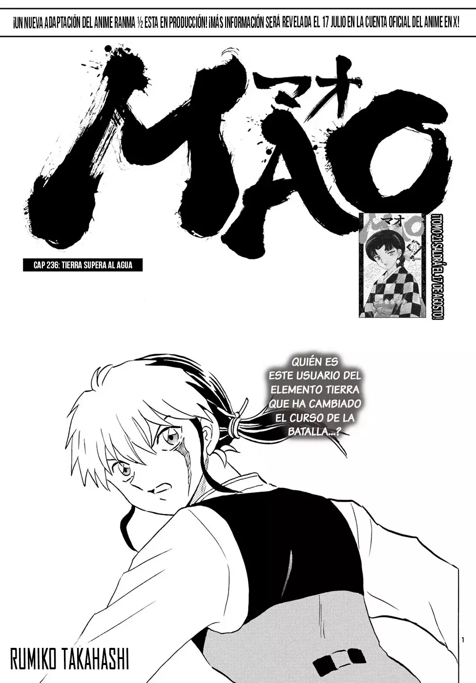 Mao capítulo 236, página 1