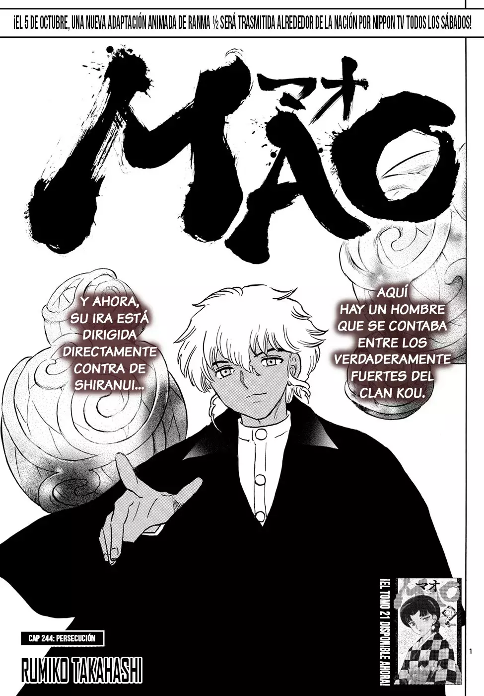 Mao capítulo 244, página 1
