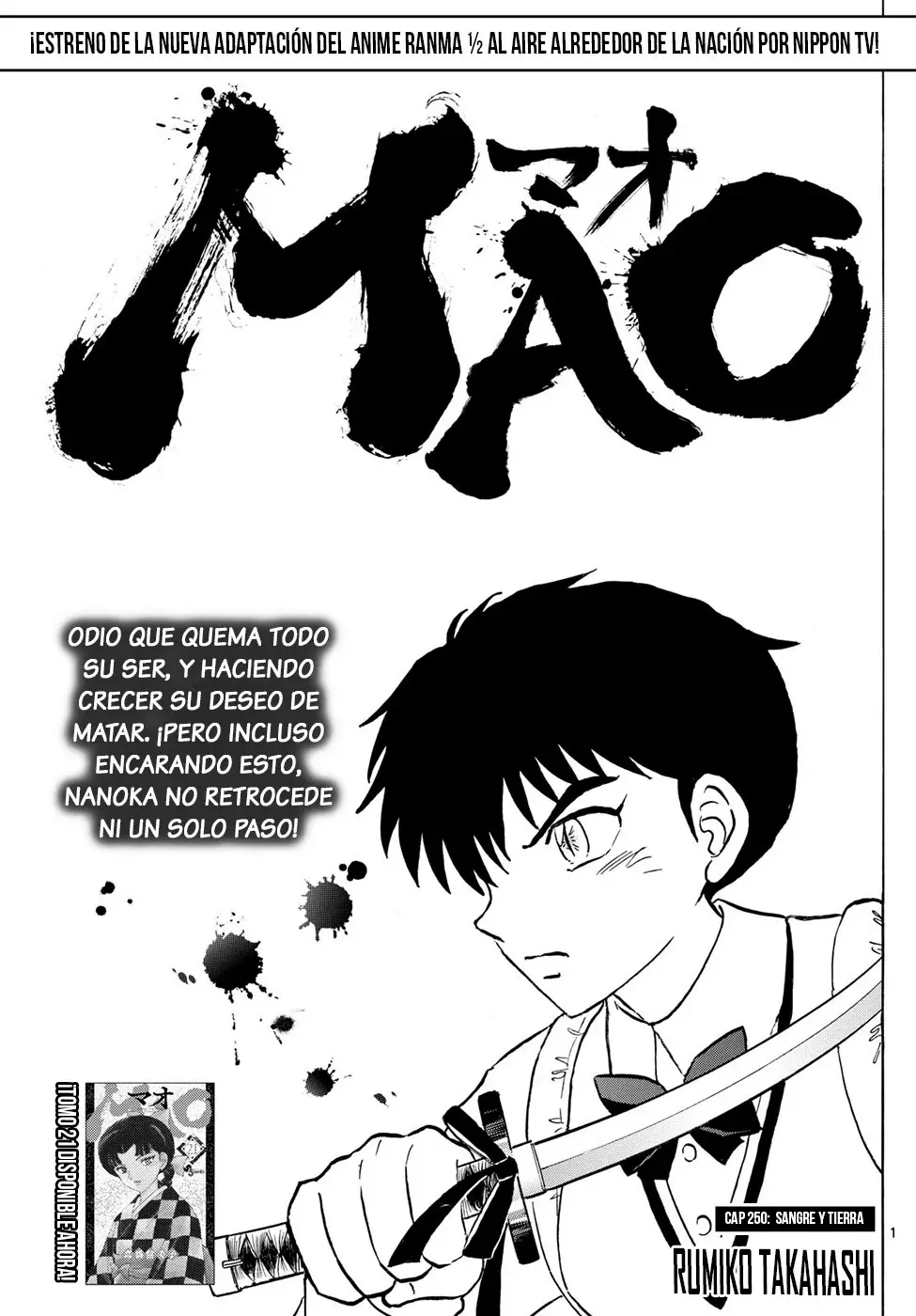 Mao capítulo 250, página 1