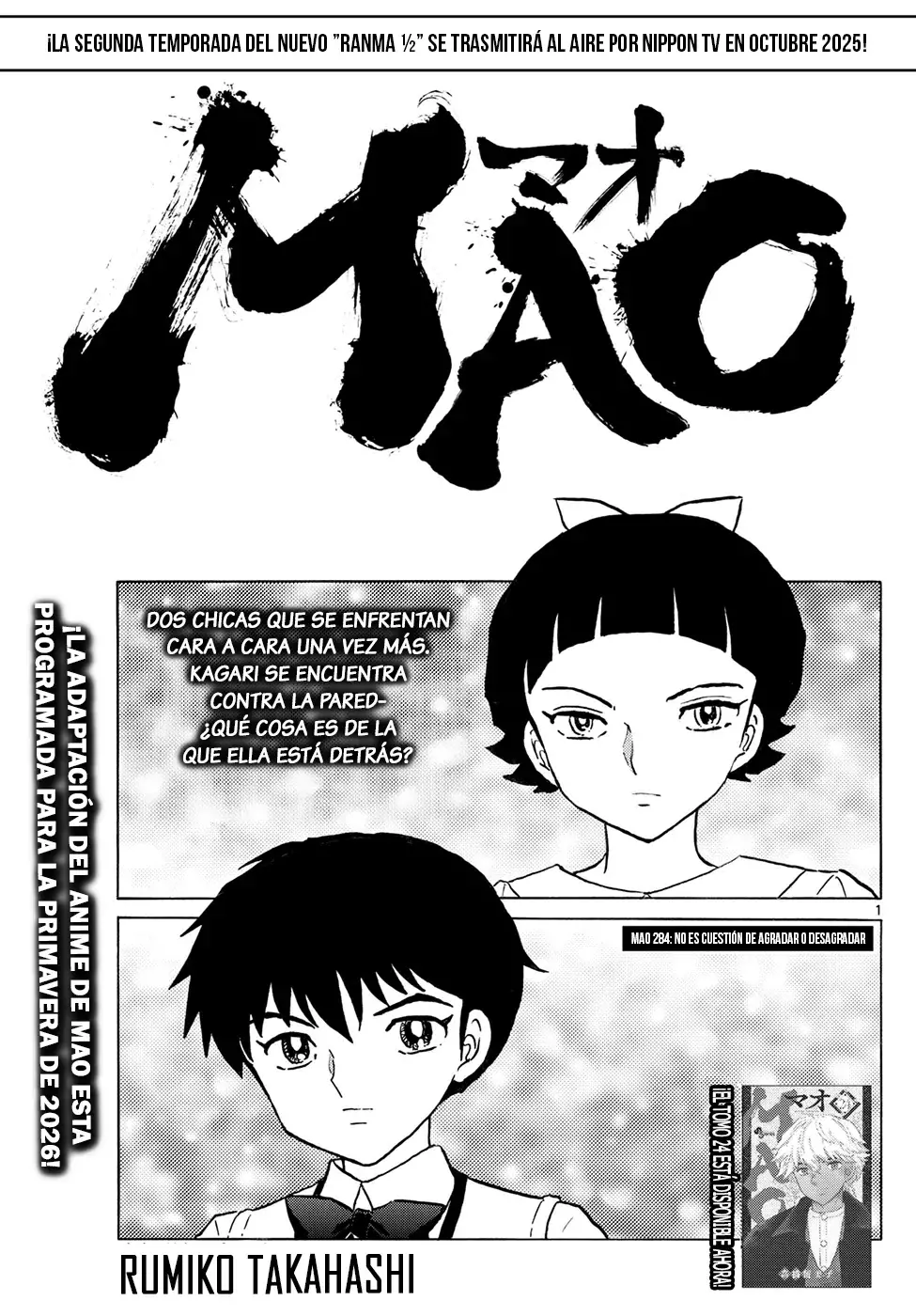 Mao capítulo 284, página 1