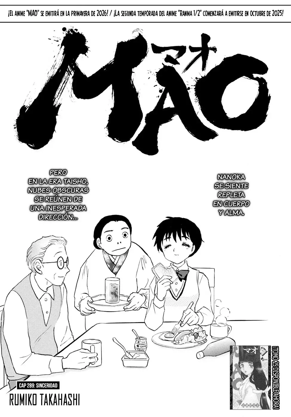 Mao capítulo 289, página 1