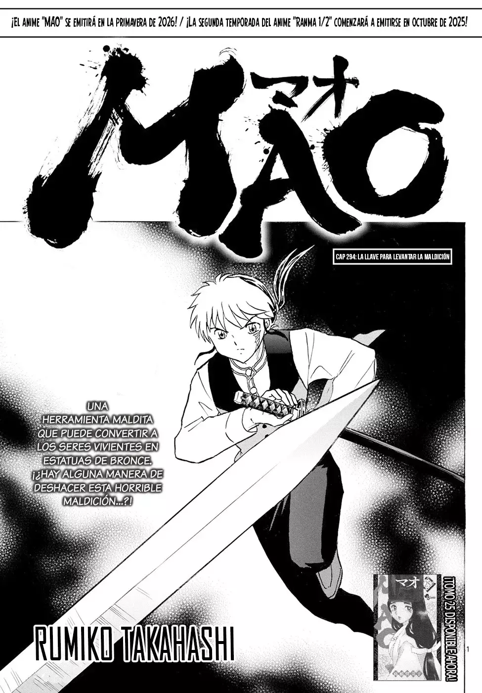 Mao capítulo 294, página 1