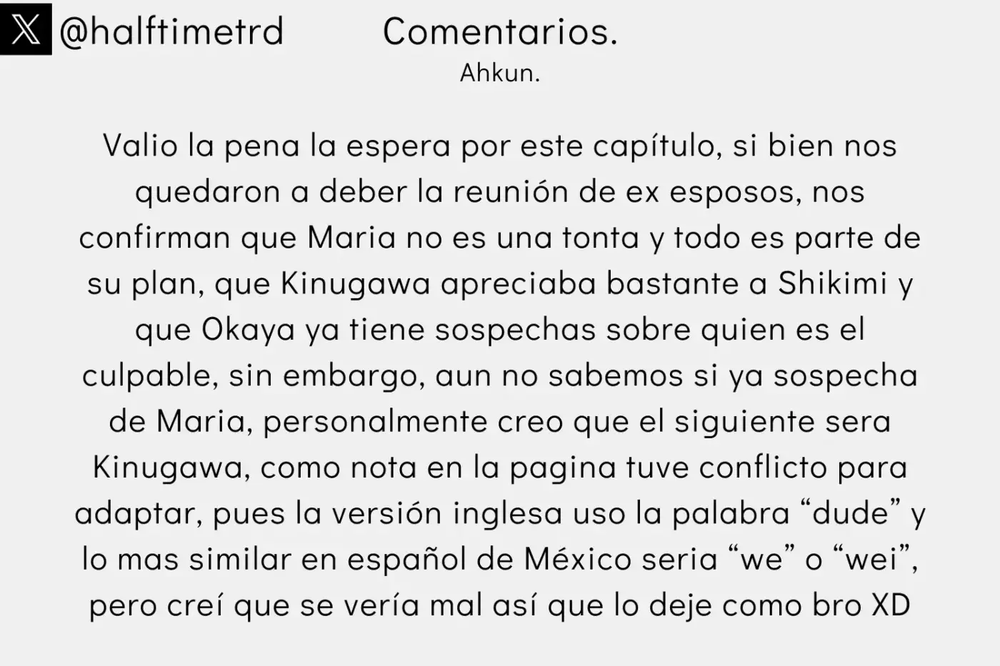 Maria No Danzai capítulo 15, página 21