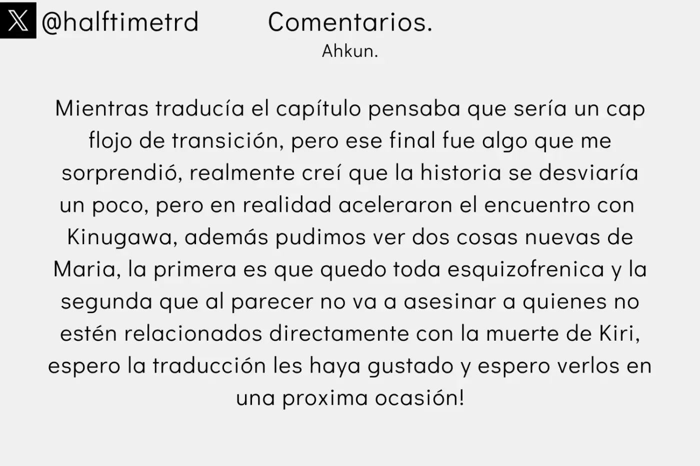 Maria No Danzai capítulo 16, página 20