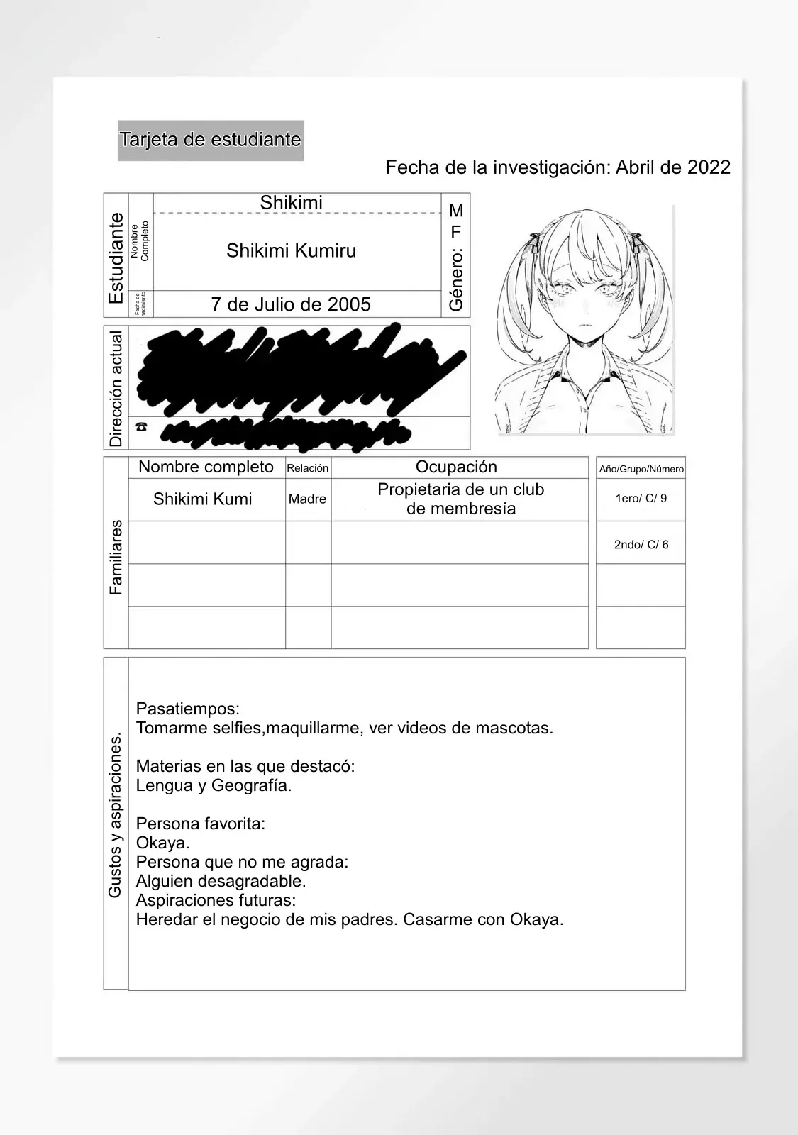 Maria No Danzai capítulo 18.6, página 5