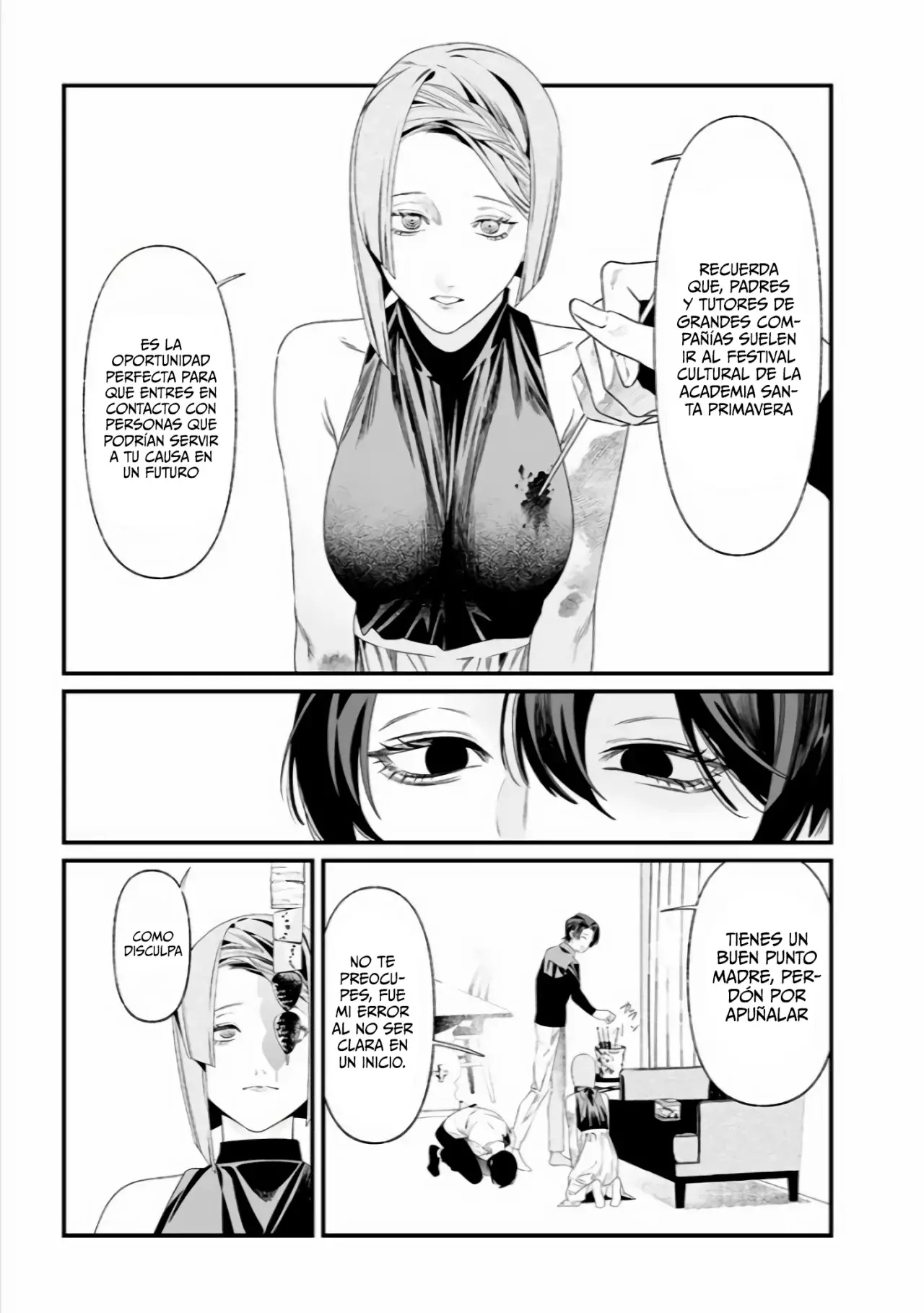 Maria No Danzai capítulo 36, página 9