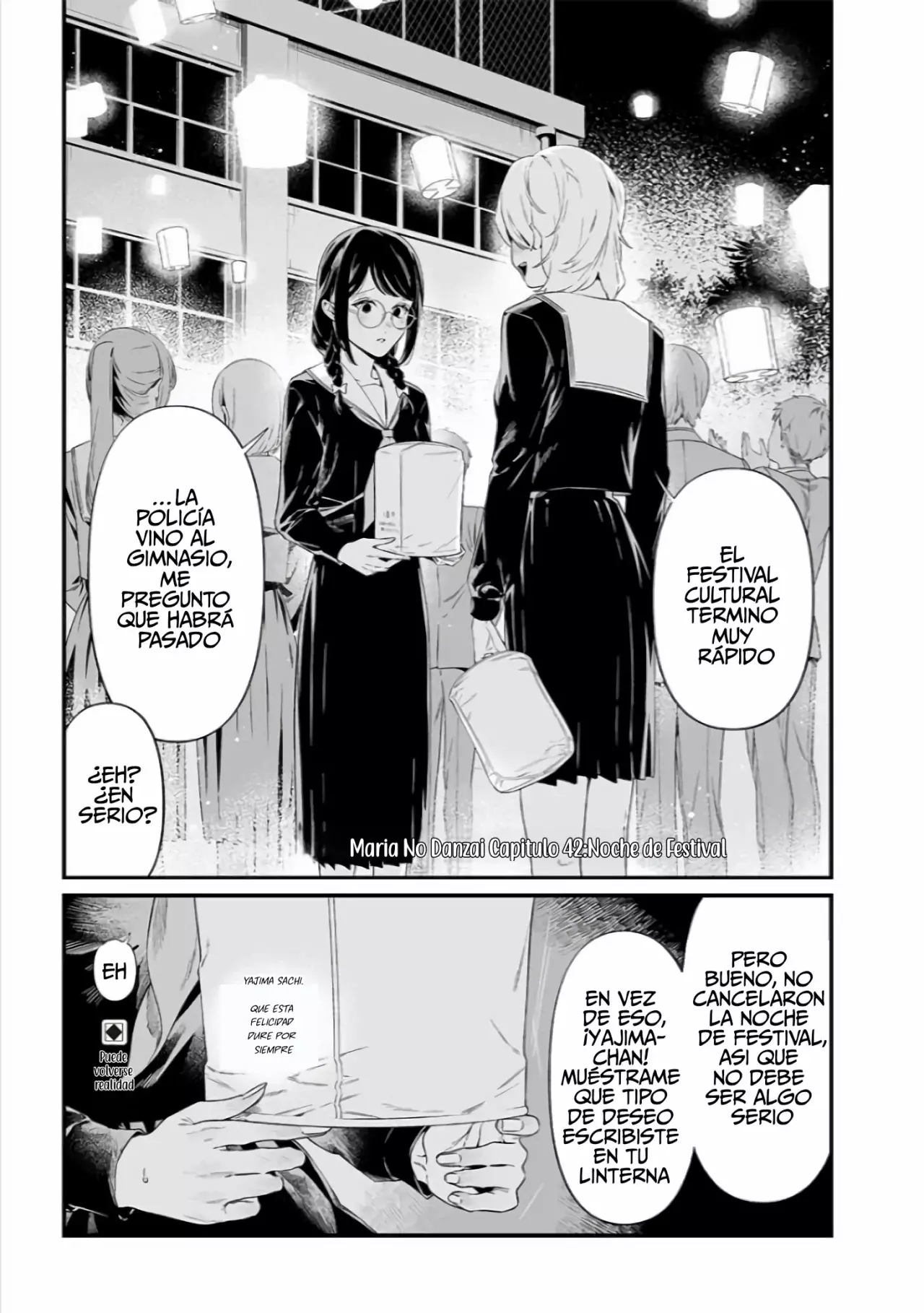 Maria No Danzai capítulo 42, página 5