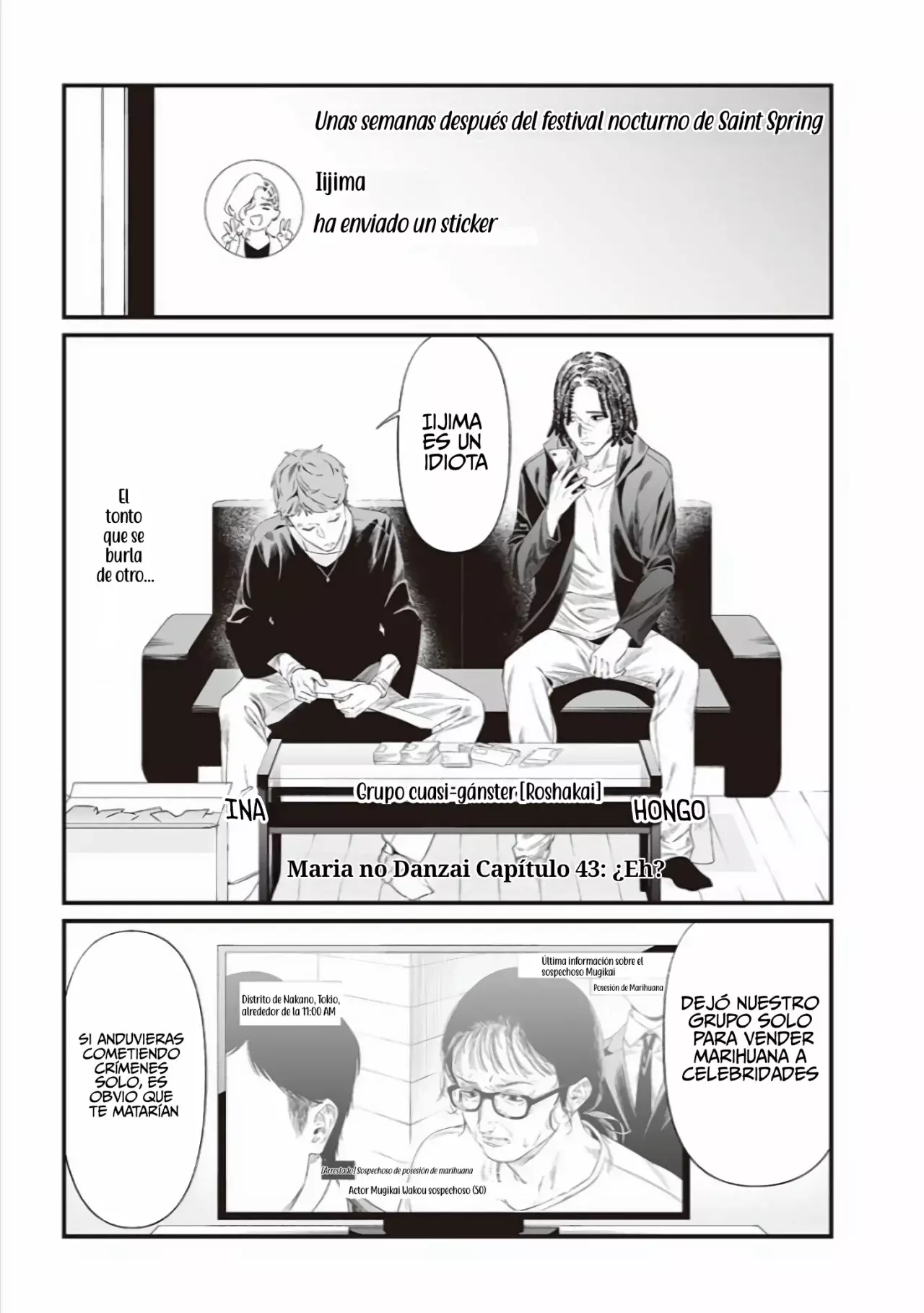 Maria No Danzai capítulo 43, página 5