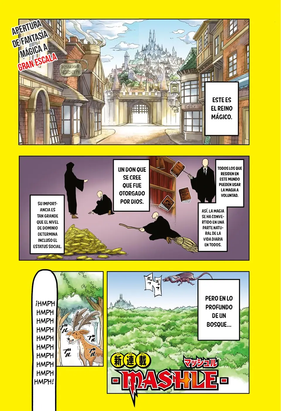 MASHLE capítulo 1, página 2