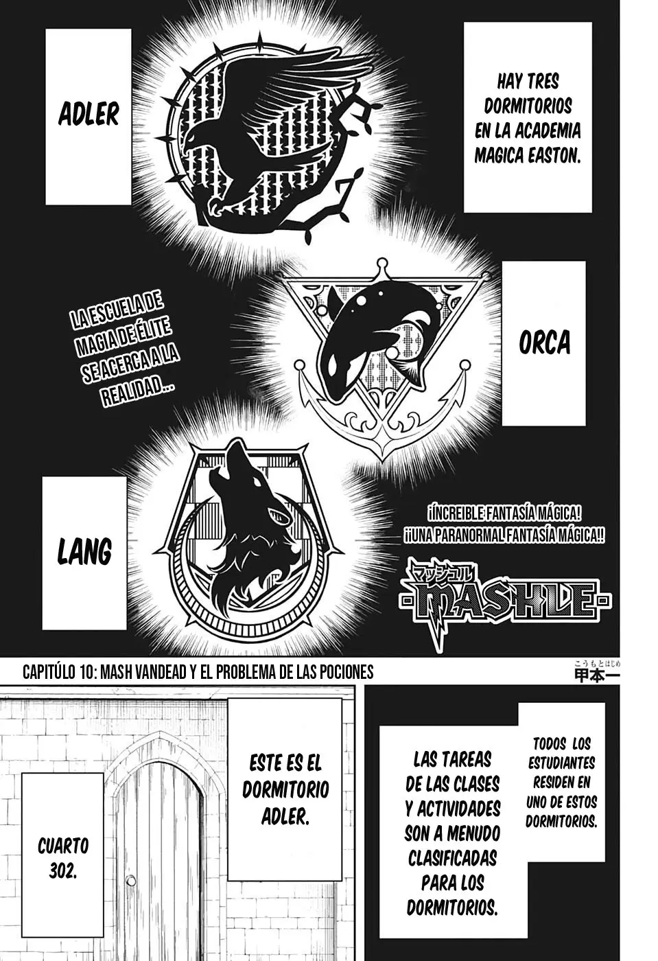 MASHLE capítulo 10, página 2