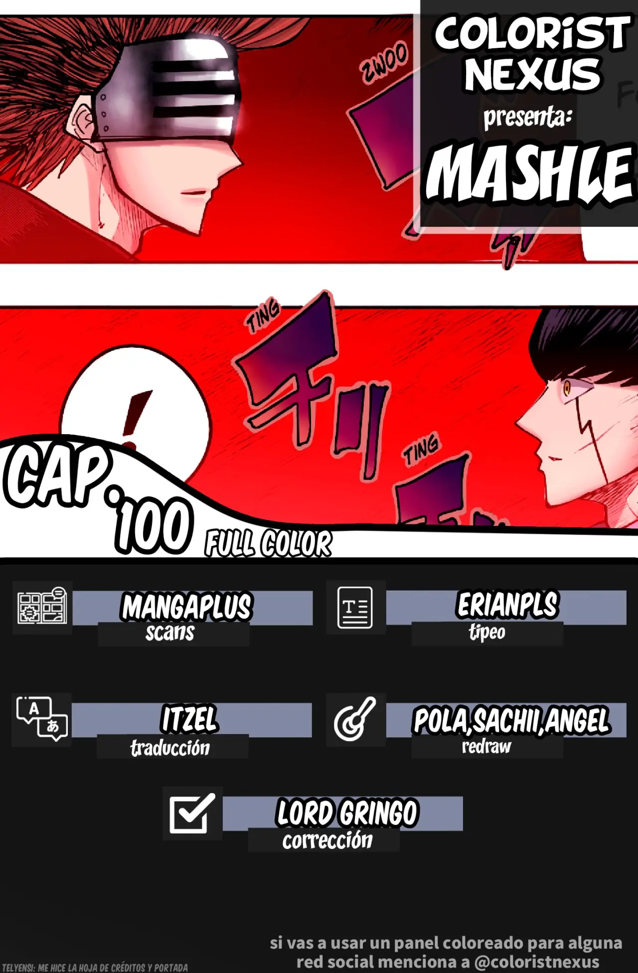 MASHLE capítulo 100.5, página 1