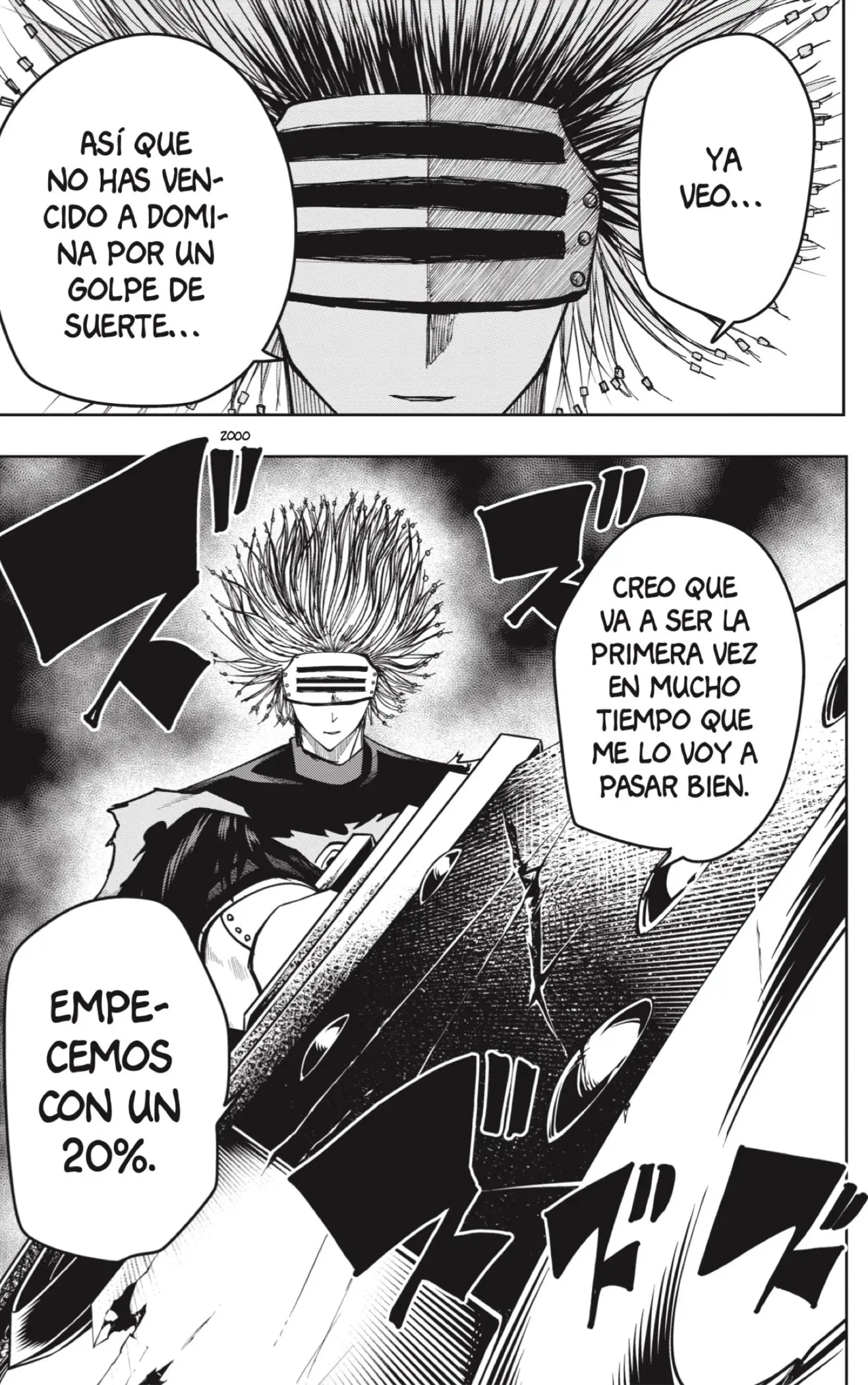 MASHLE capítulo 100, página 5