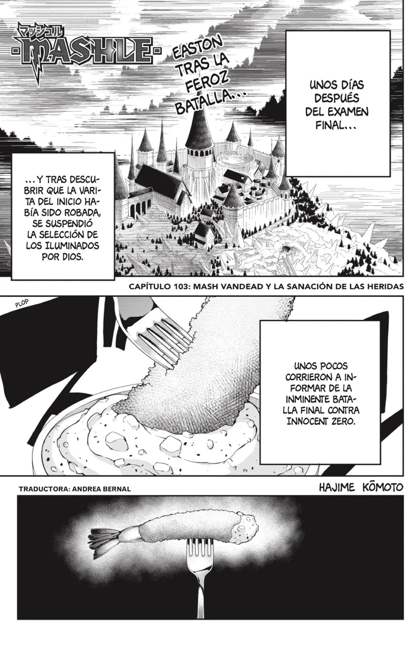 MASHLE capítulo 103, página 1