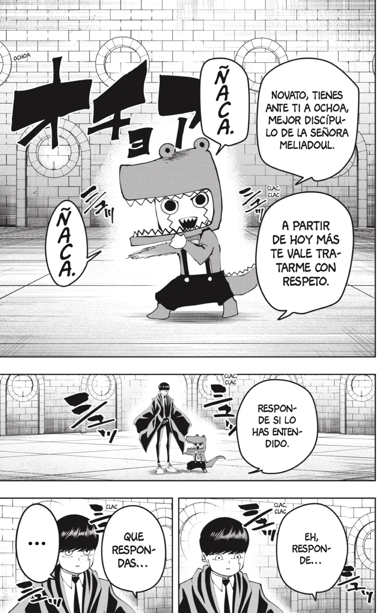MASHLE capítulo 104, página 3