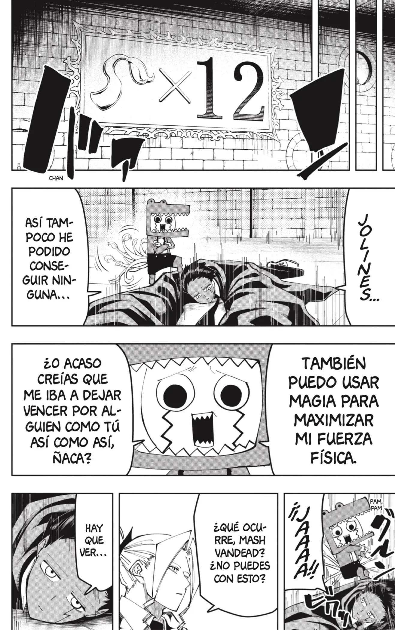 MASHLE capítulo 104, página 12