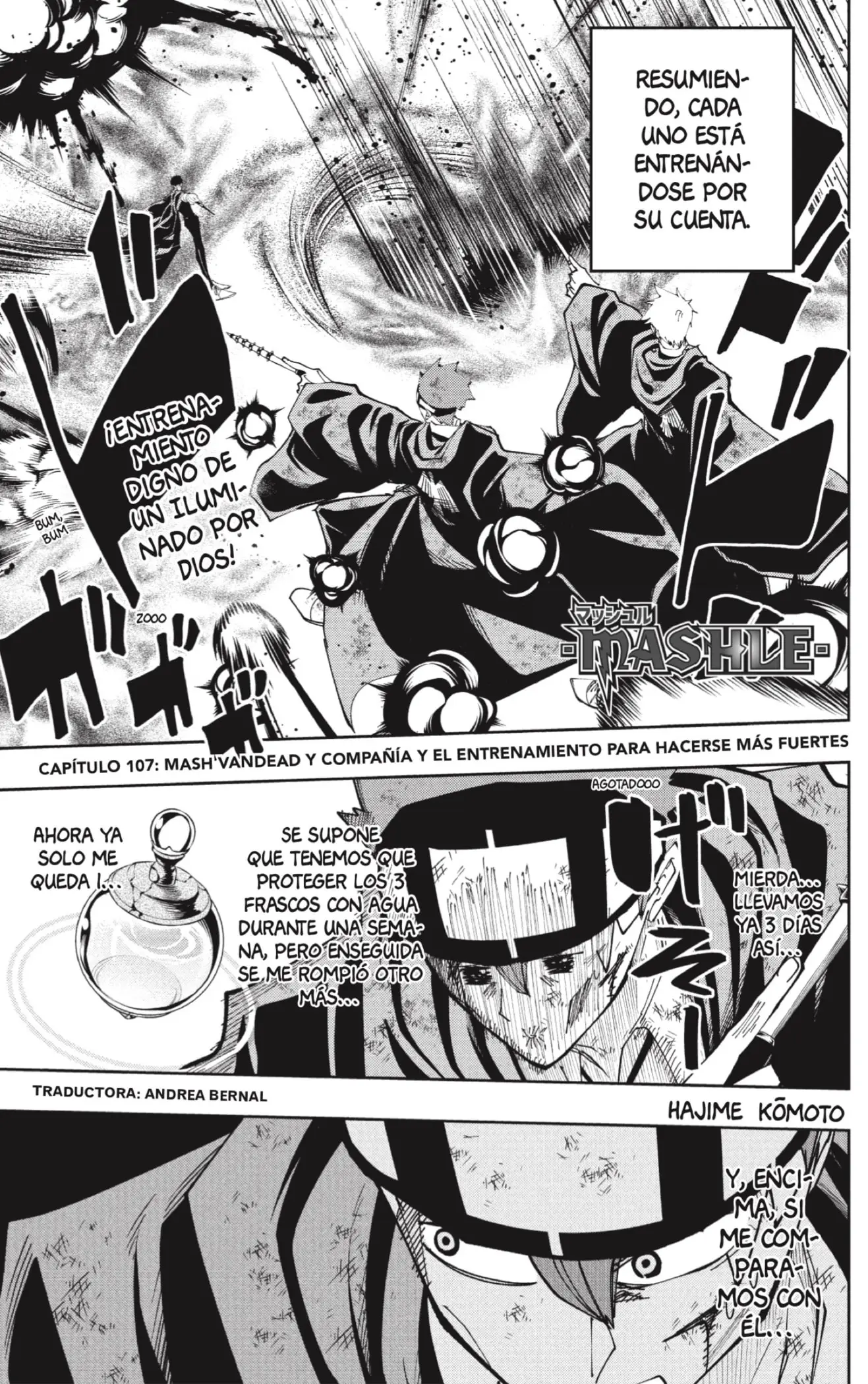 MASHLE capítulo 107, página 1
