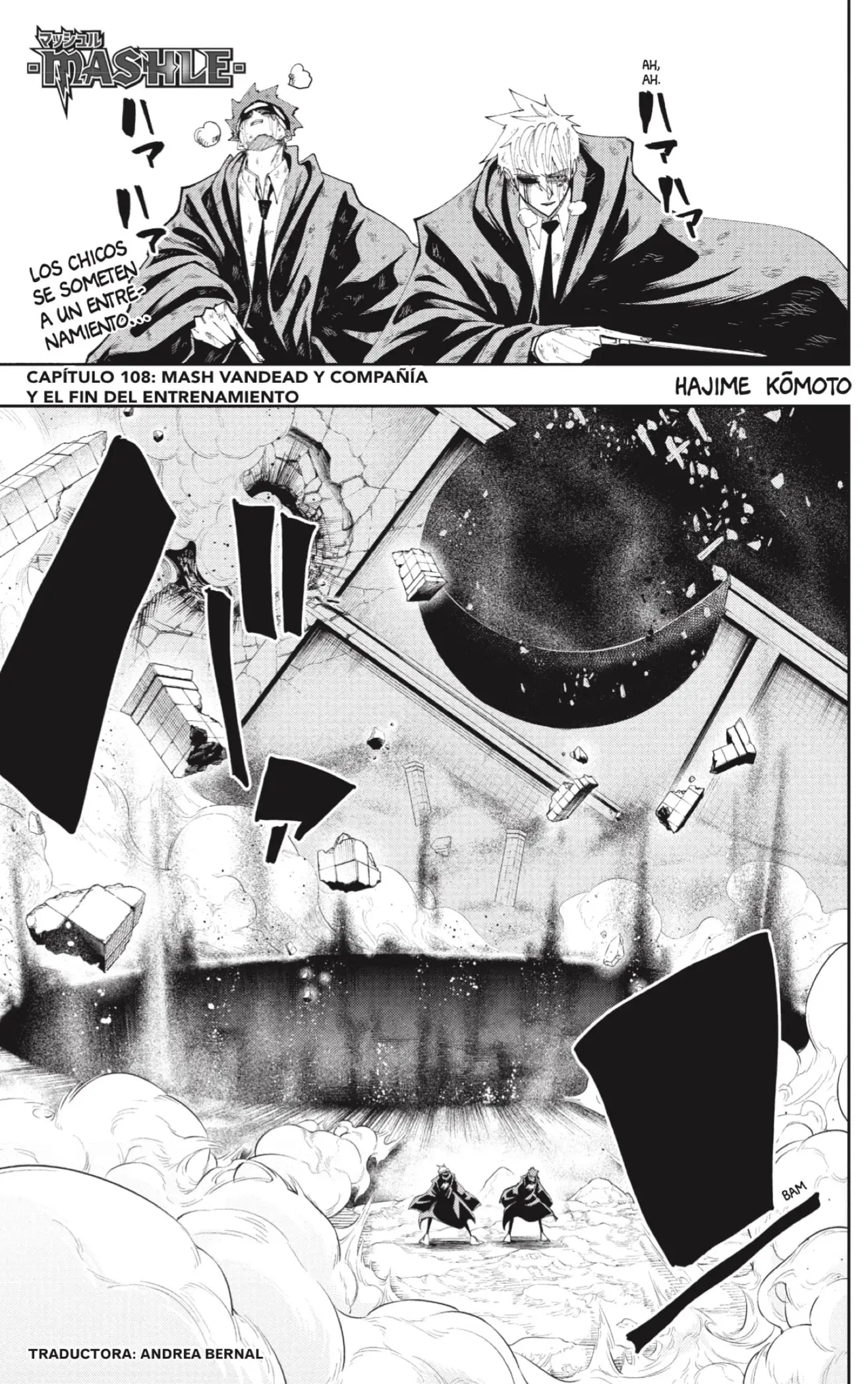 MASHLE capítulo 108, página 1