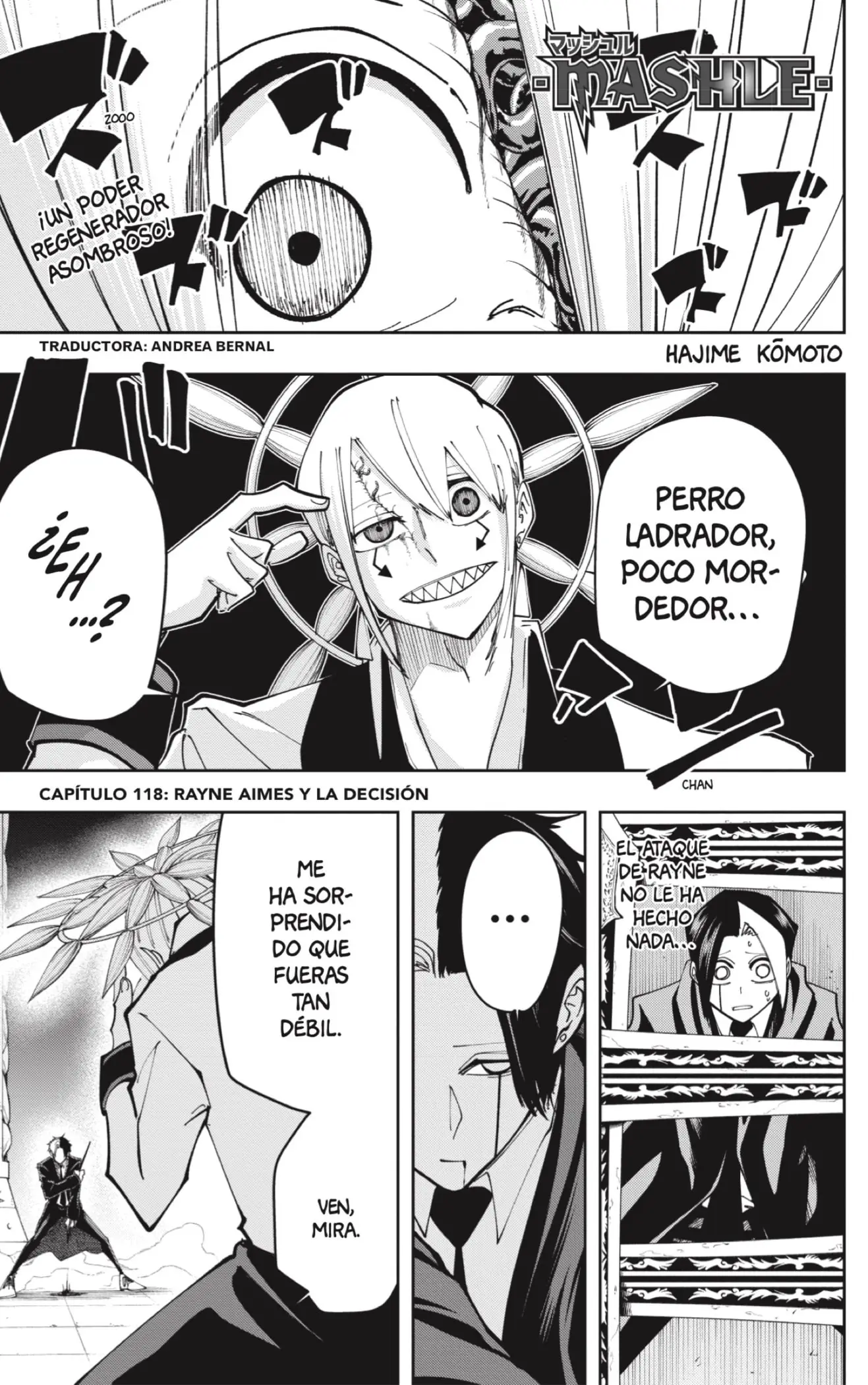 MASHLE capítulo 118, página 1