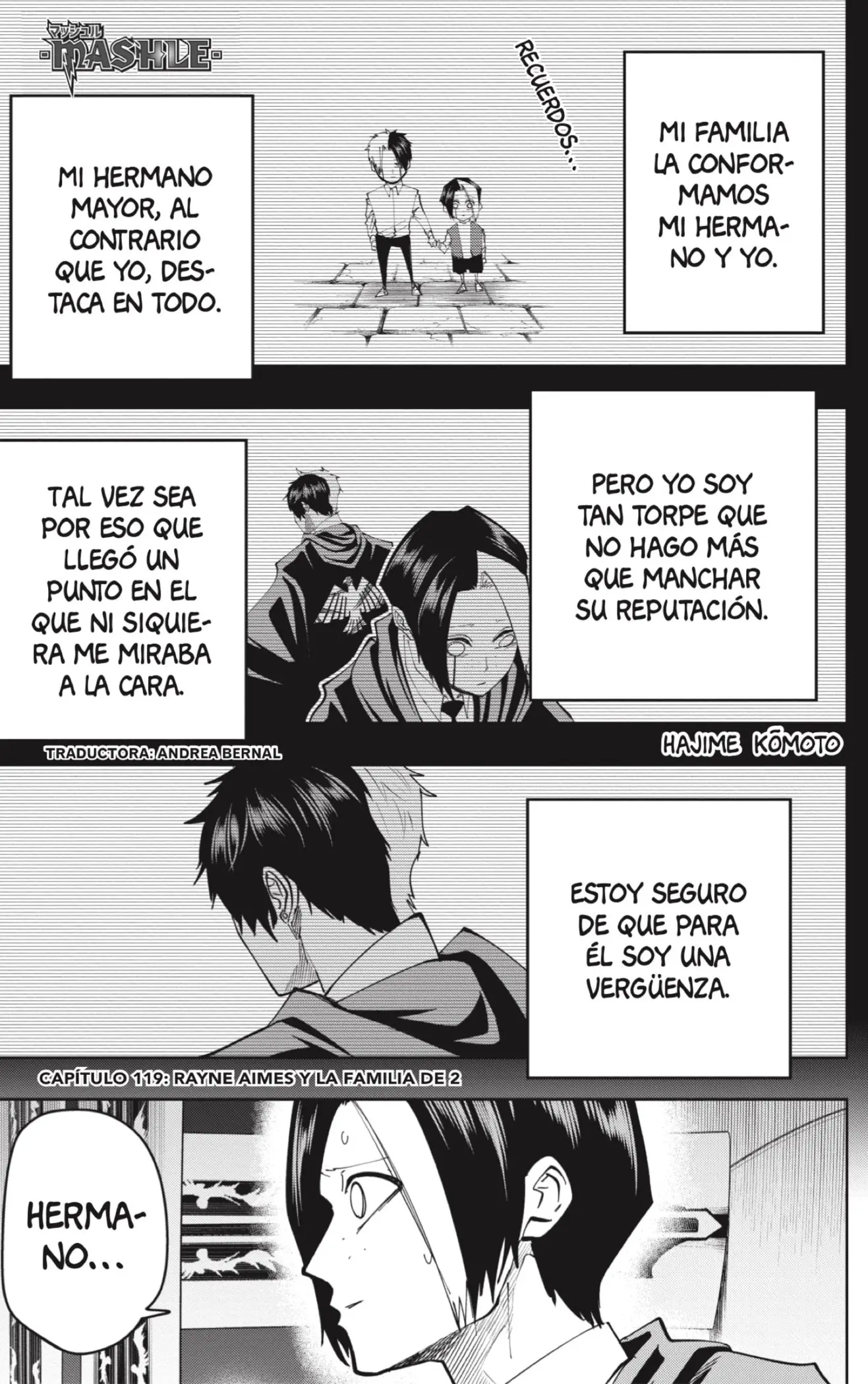 MASHLE capítulo 119, página 1