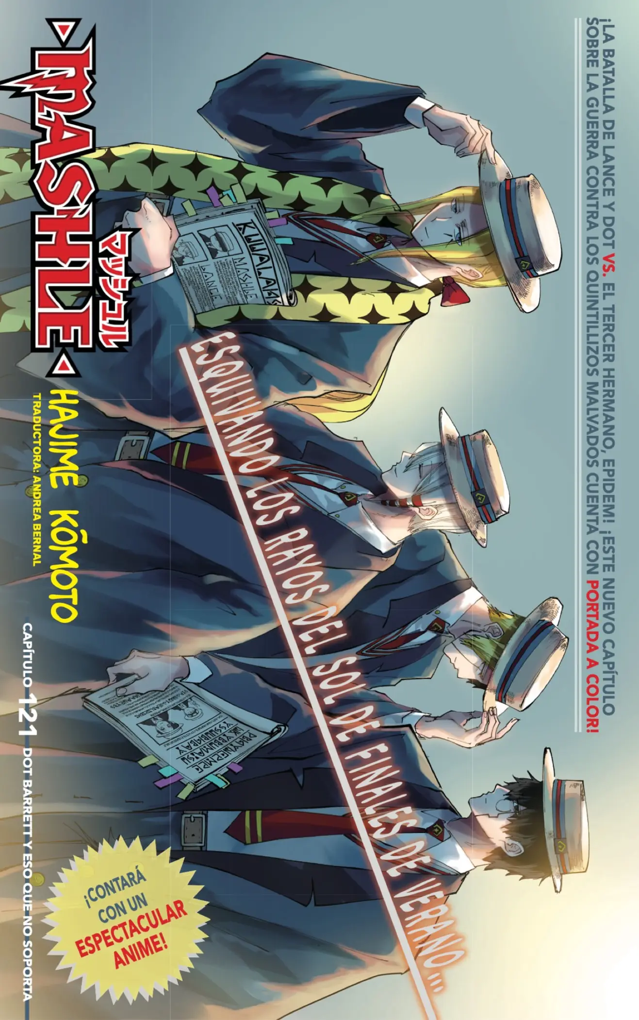 MASHLE capítulo 121, página 1
