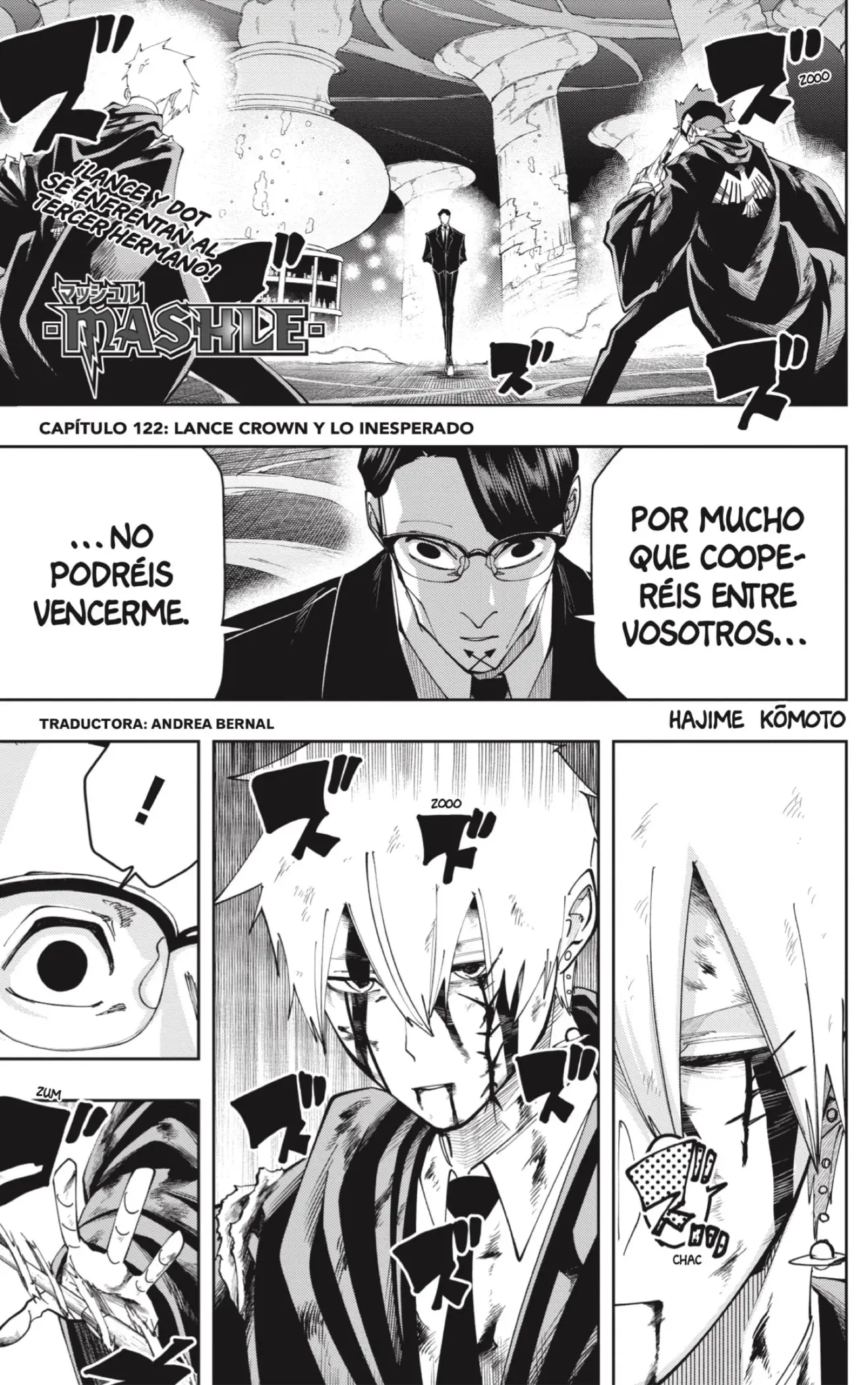 MASHLE capítulo 122, página 1