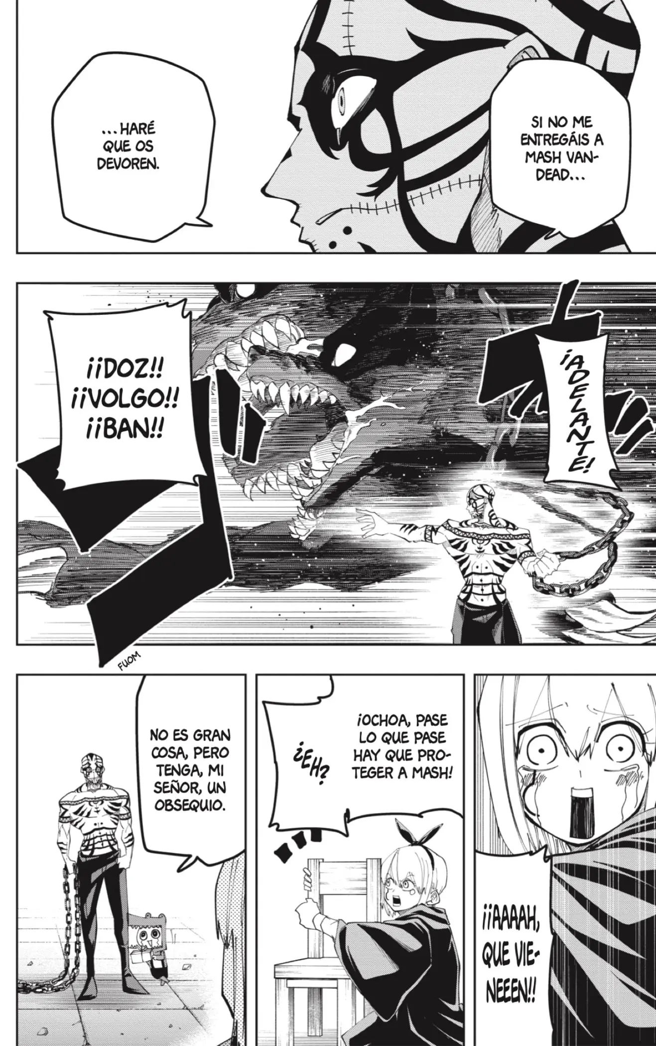 MASHLE capítulo 126, página 2