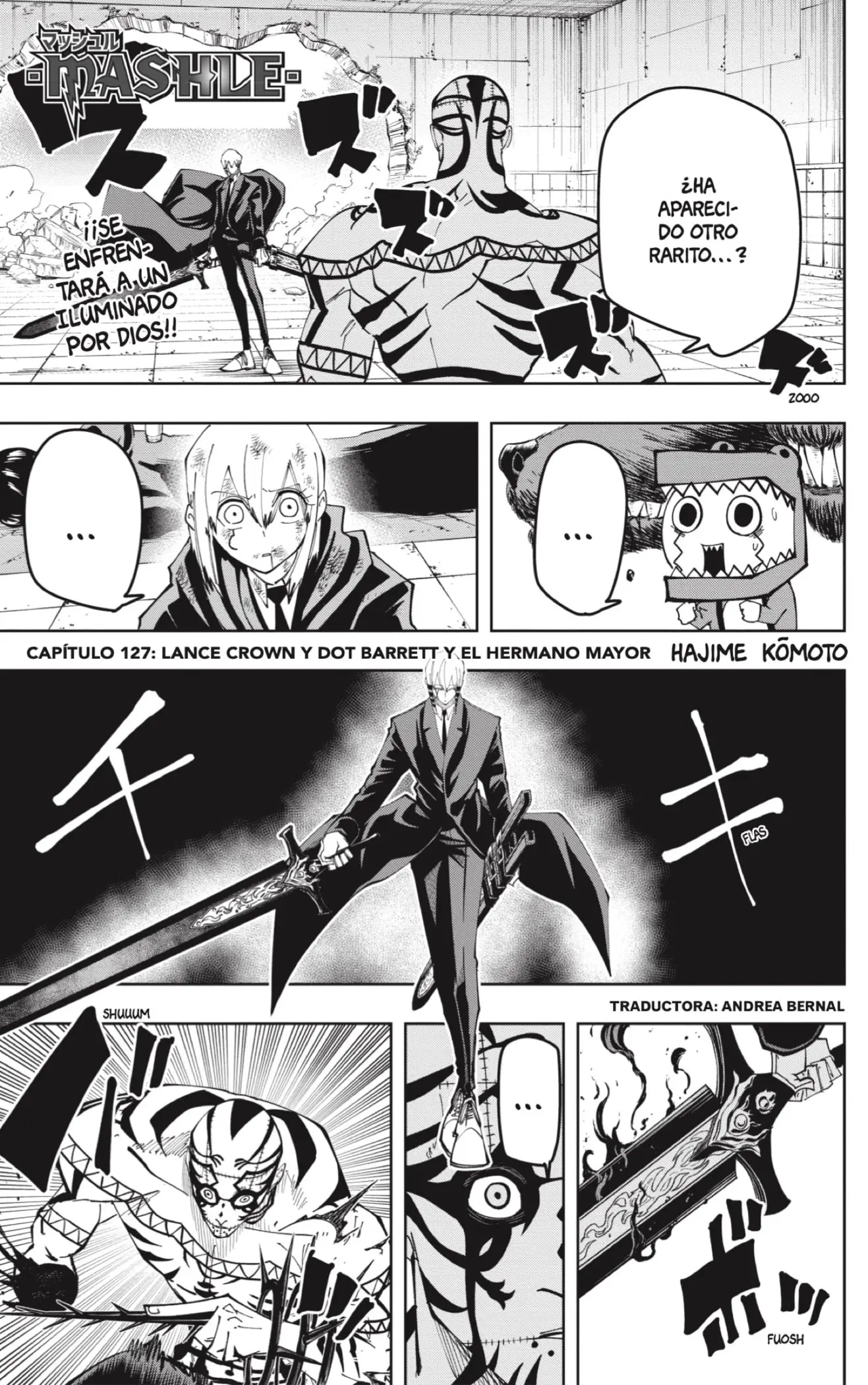 MASHLE capítulo 127, página 1