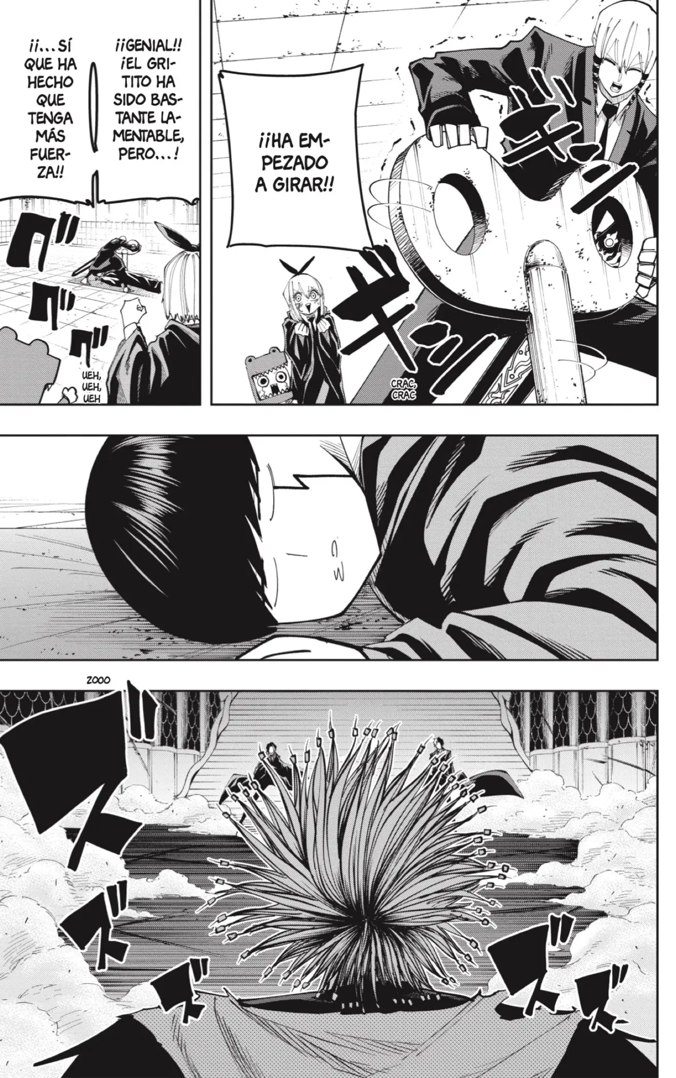 MASHLE capítulo 129, página 3
