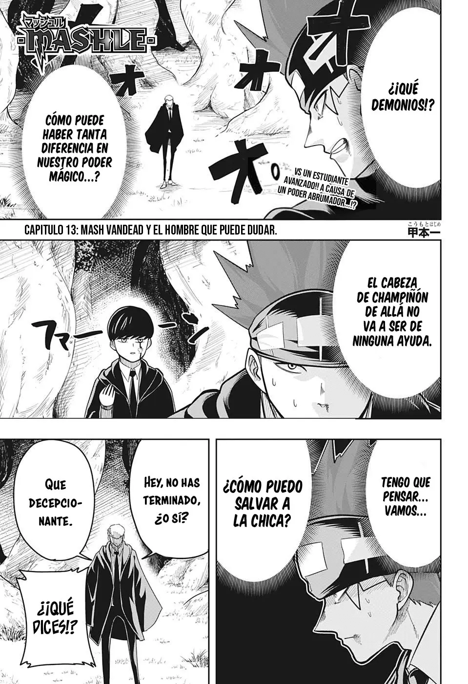 MASHLE capítulo 13, página 2