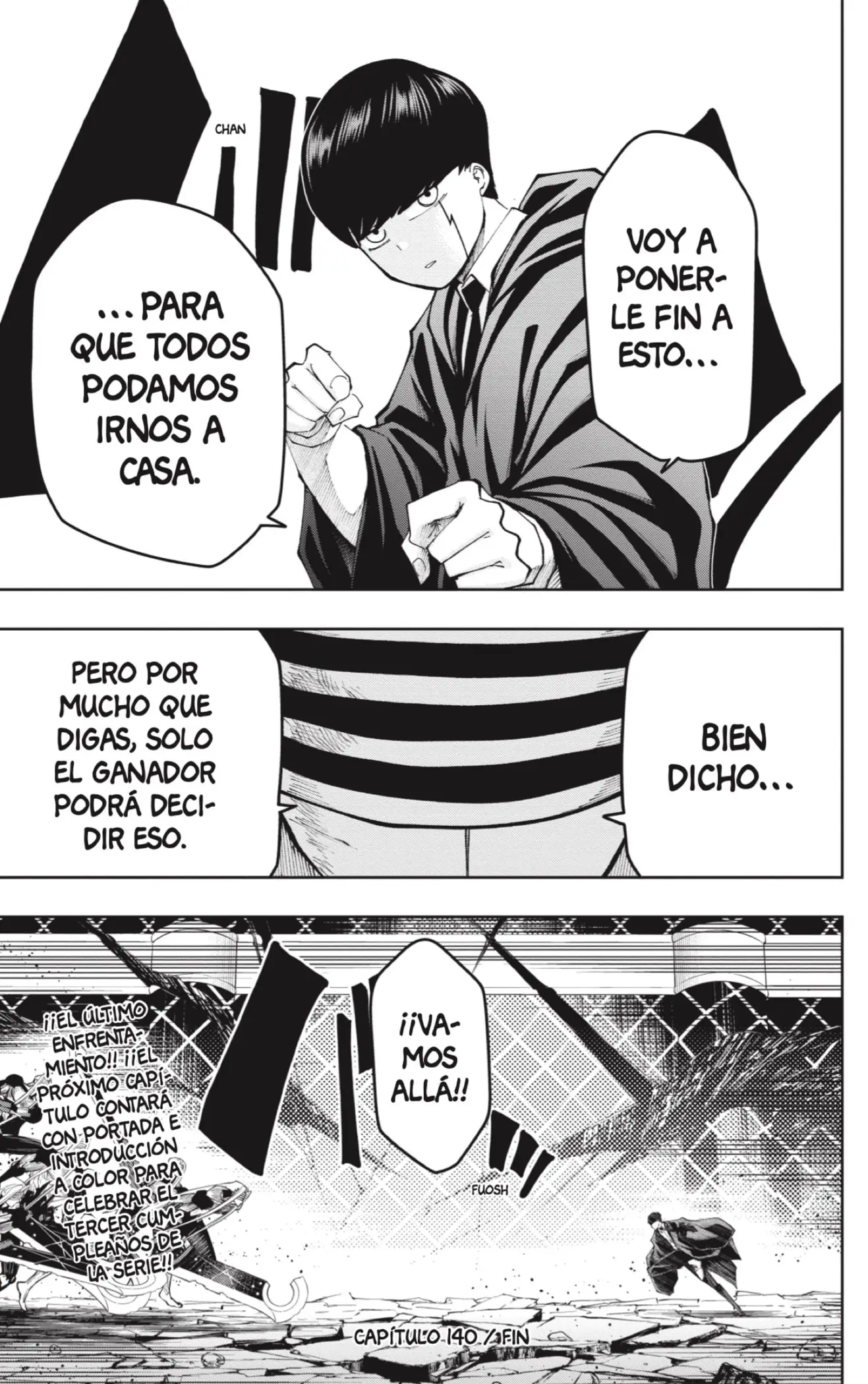 MASHLE capítulo 140, página 19