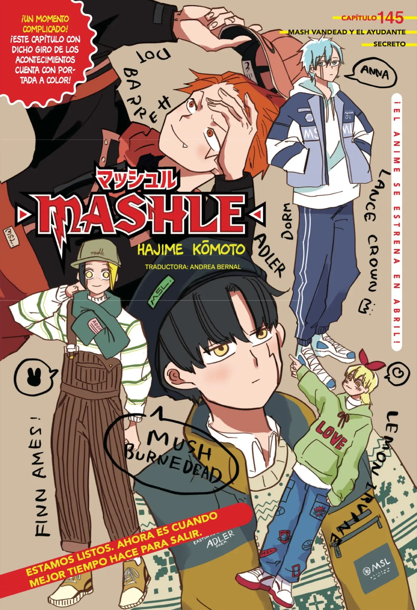 MASHLE capítulo 145, página 1
