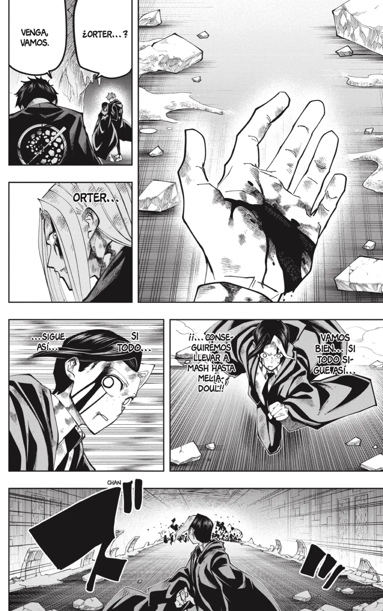 MASHLE capítulo 147, página 4