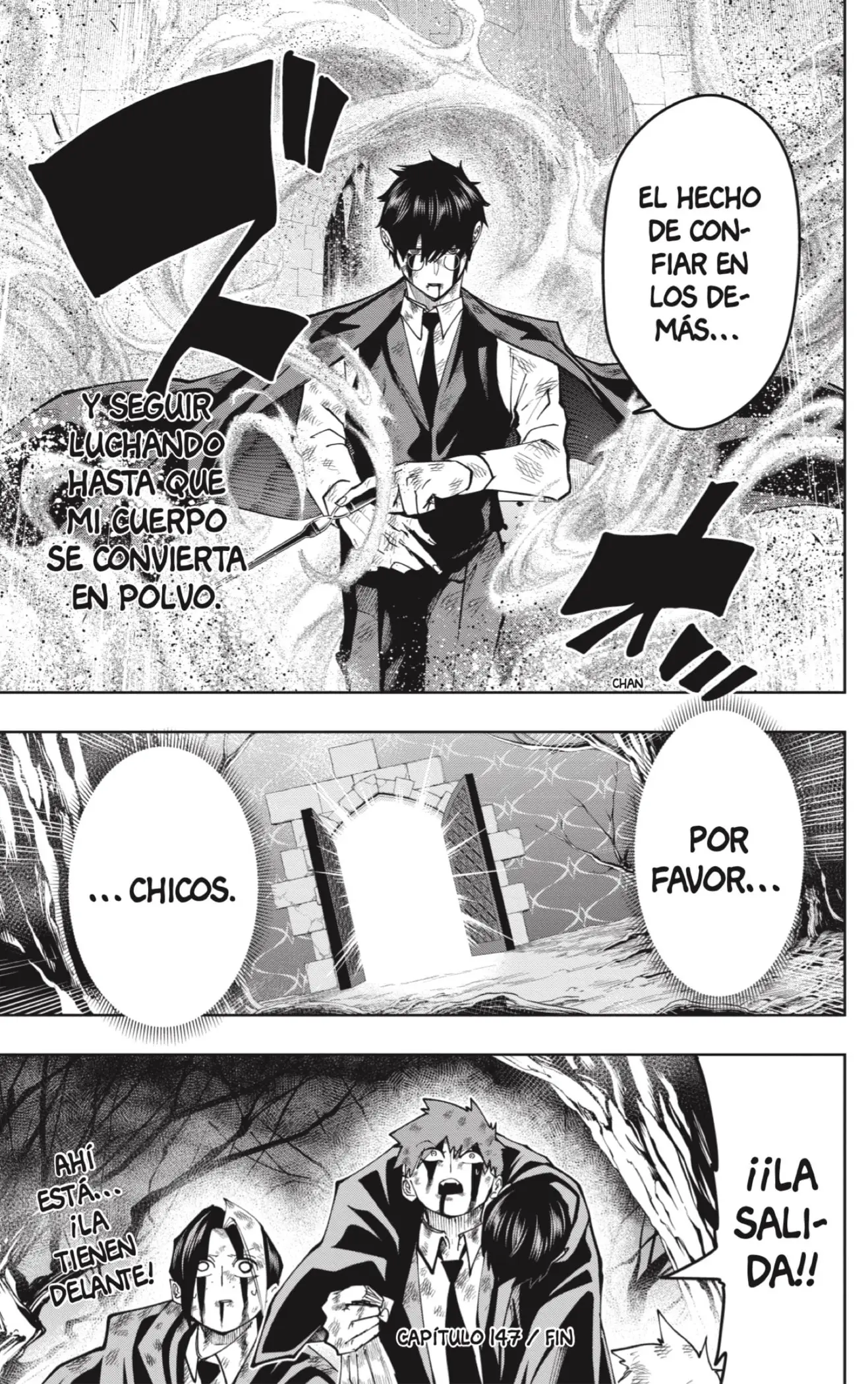 MASHLE capítulo 147, página 19