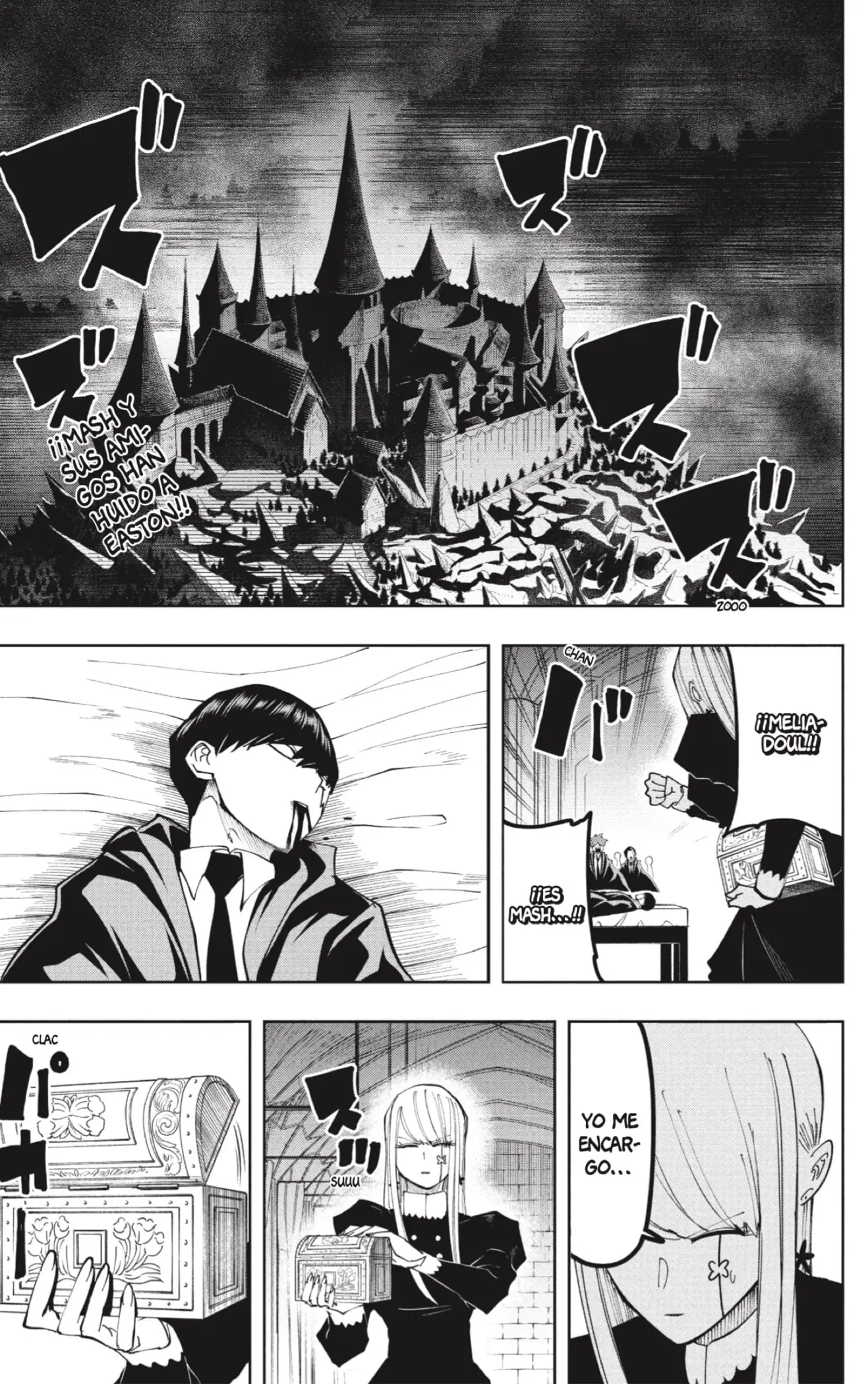 MASHLE capítulo 148, página 3
