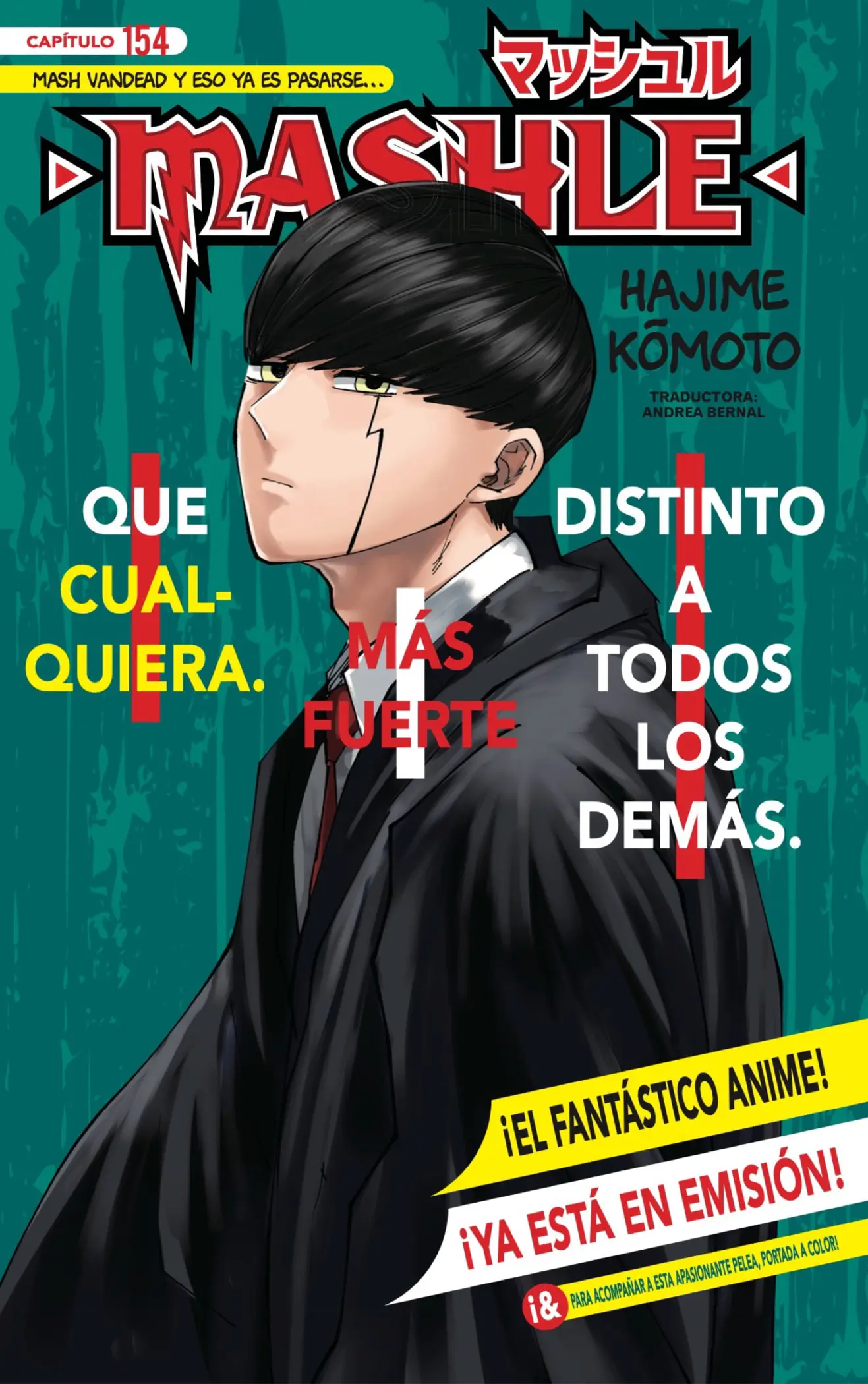 MASHLE capítulo 154, página 1