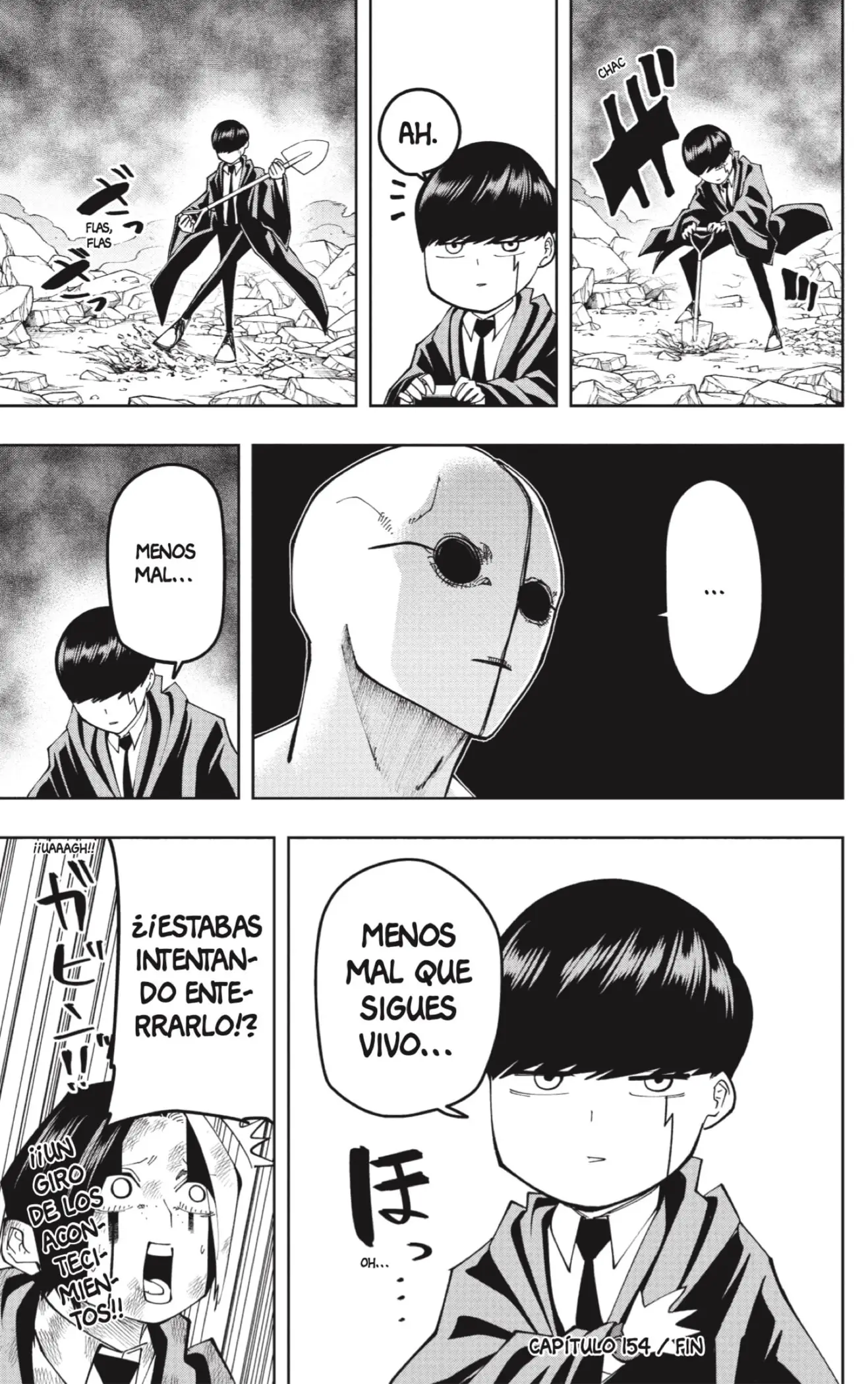 MASHLE capítulo 154, página 21