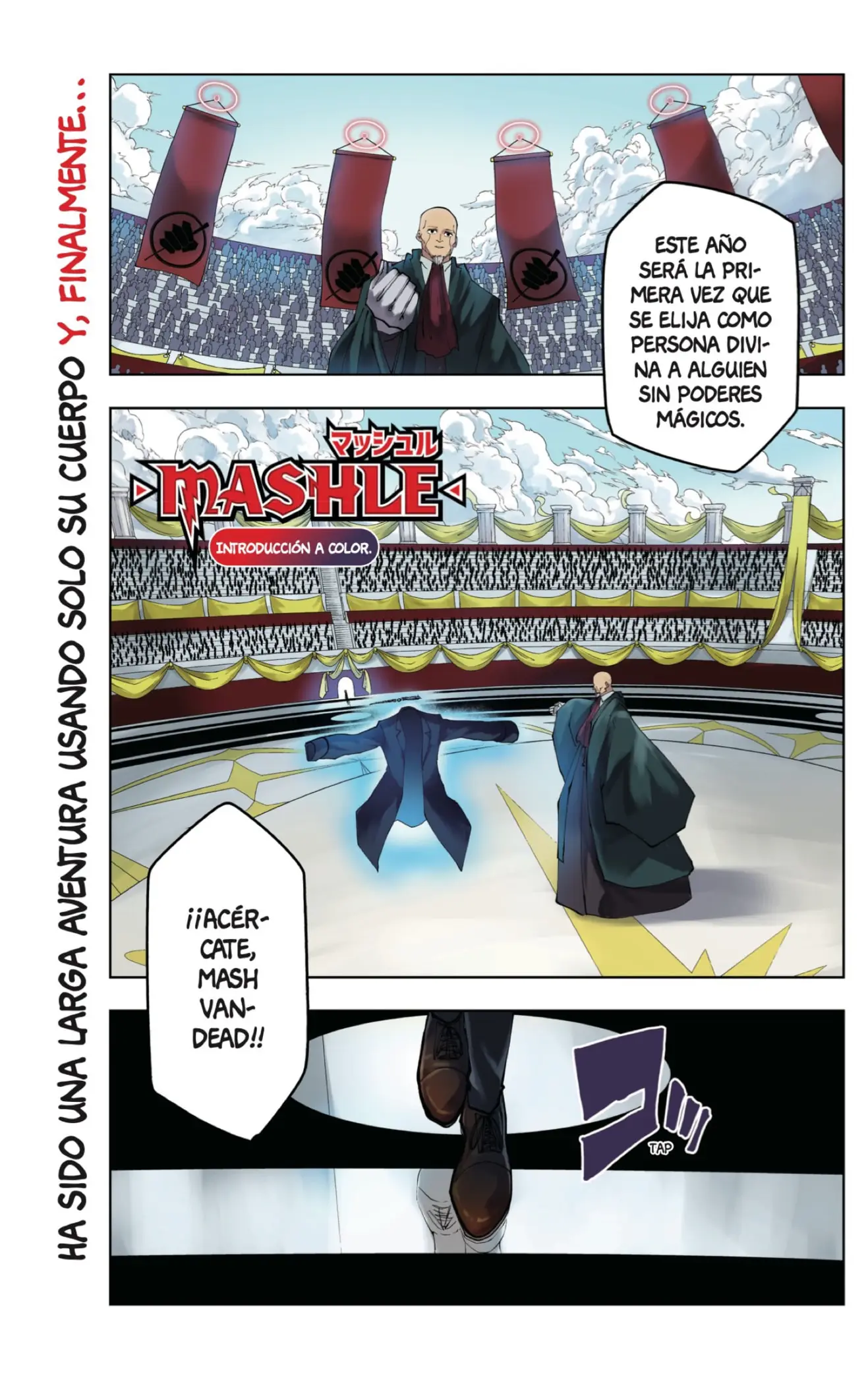 MASHLE capítulo 162, página 1