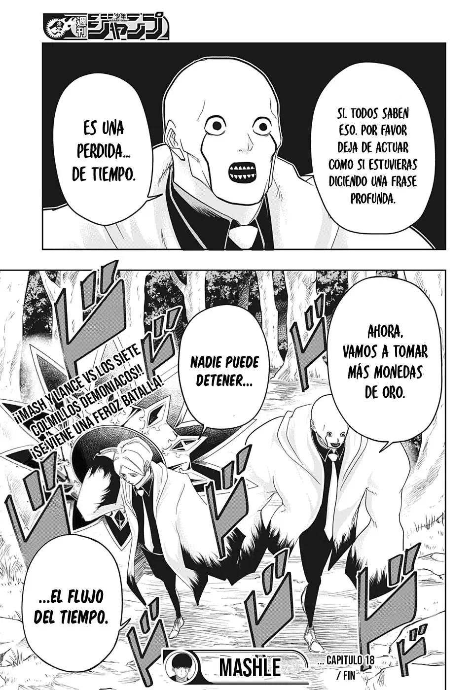 MASHLE capítulo 18, página 21