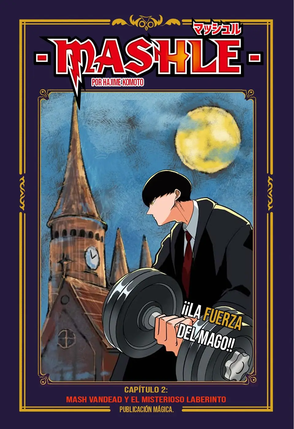 MASHLE capítulo 2, página 2