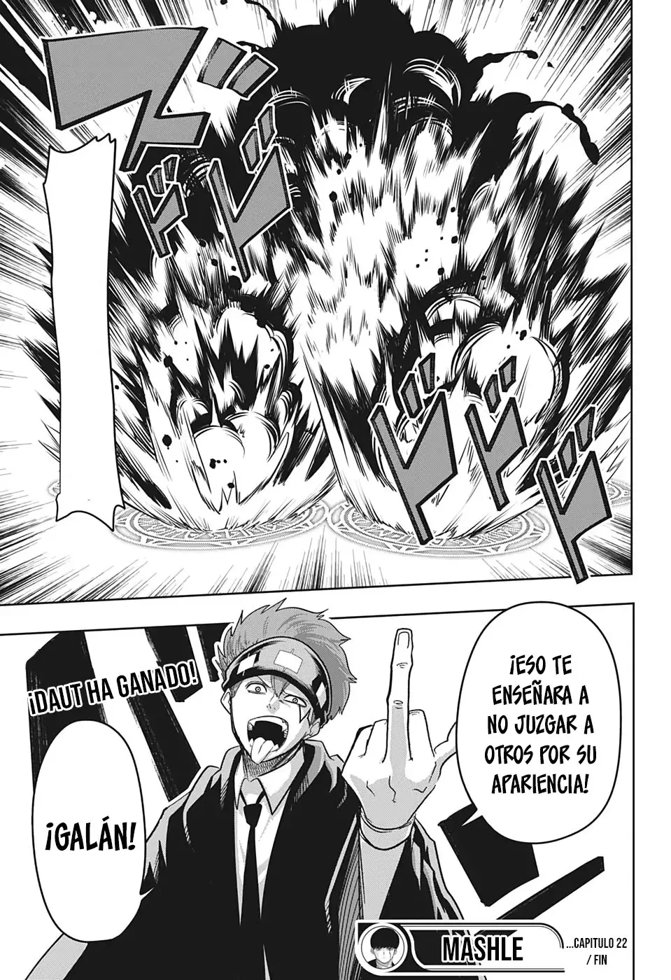 MASHLE capítulo 22, página 21