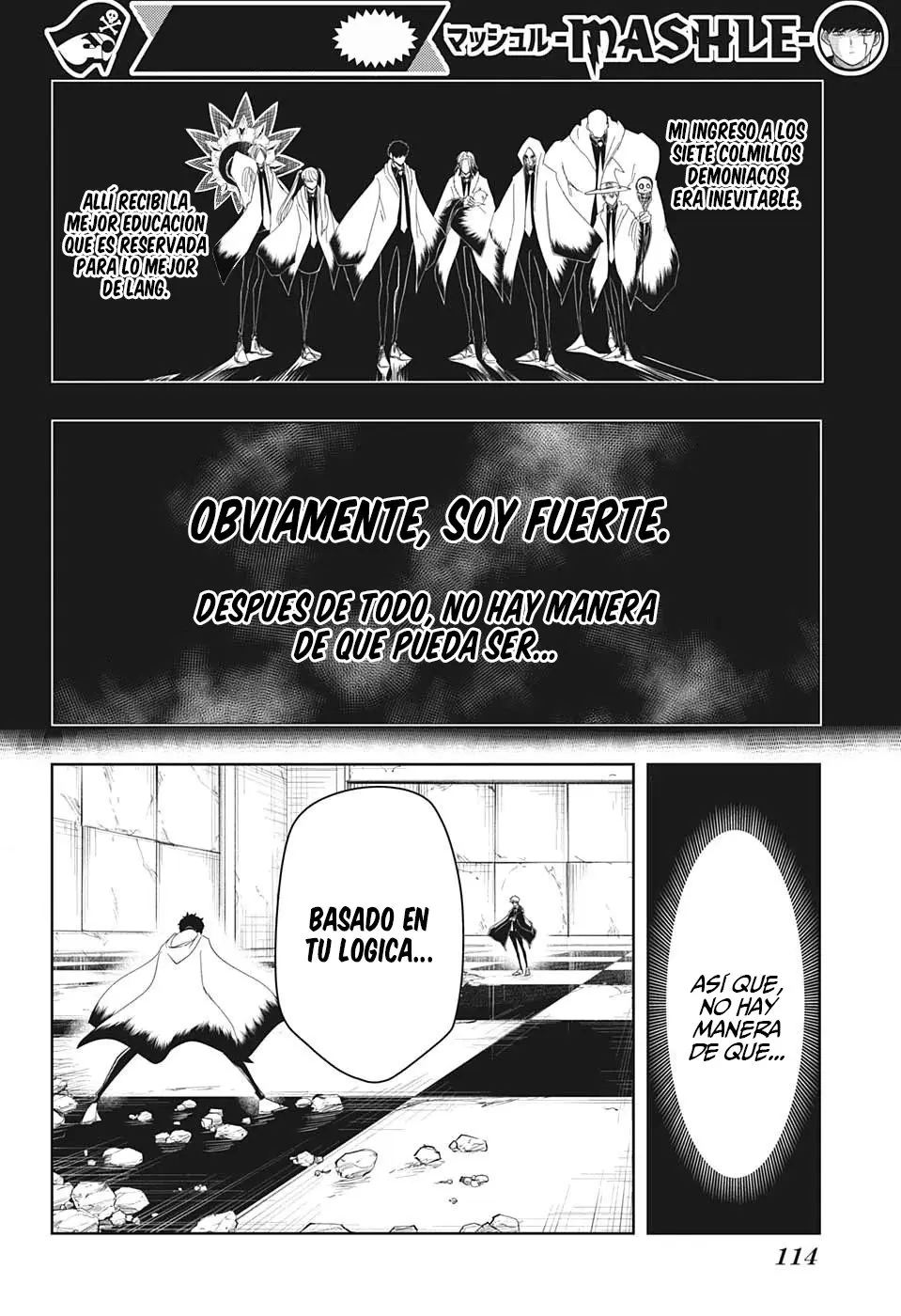 MASHLE capítulo 25, página 4