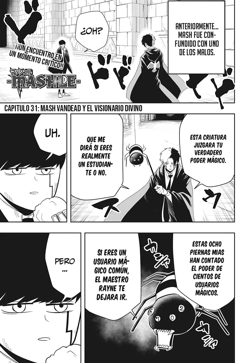 MASHLE capítulo 31, página 3