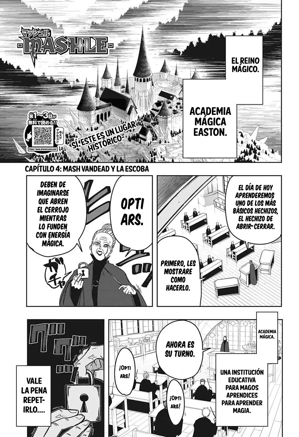 MASHLE capítulo 4, página 2