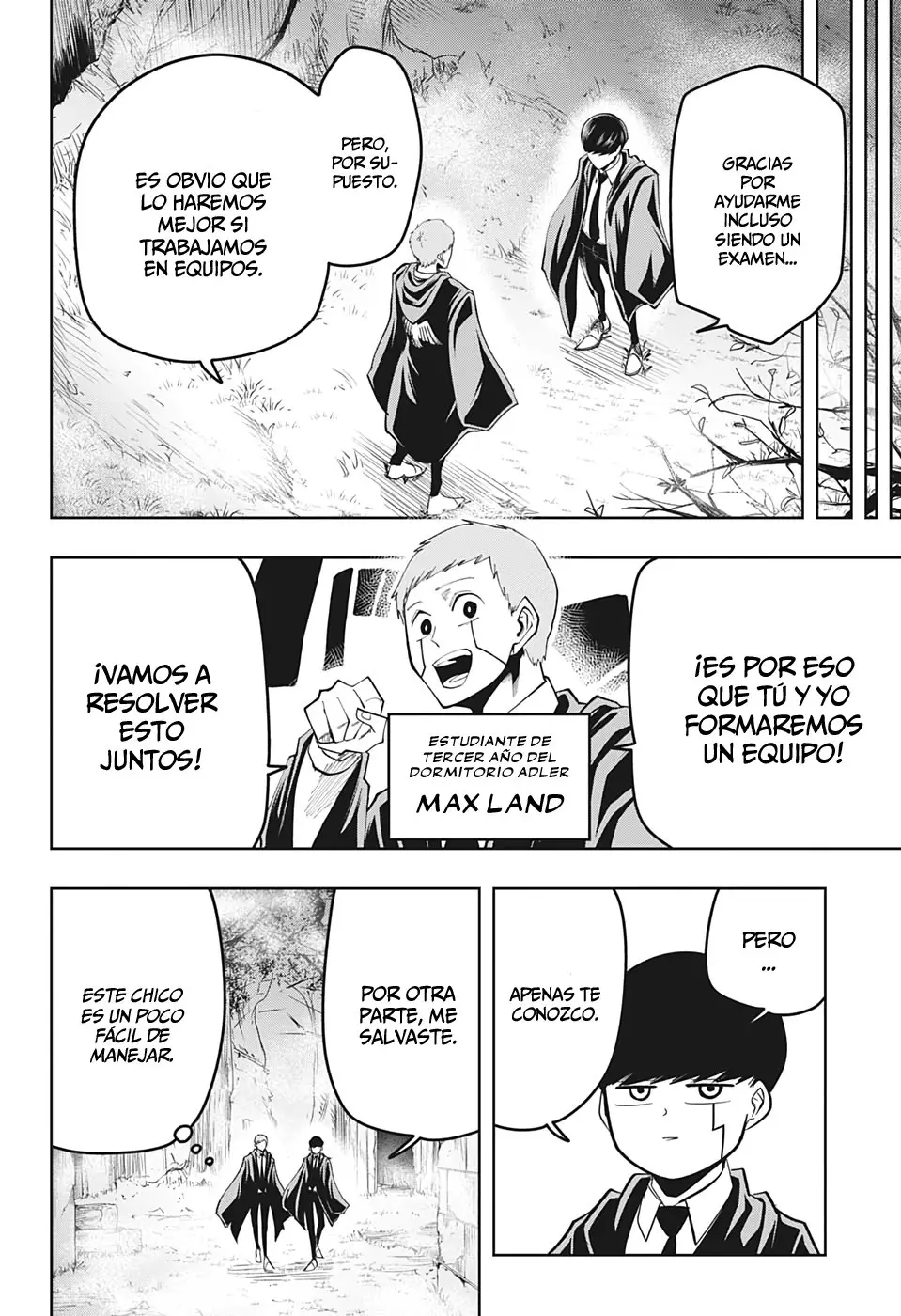 MASHLE capítulo 49, página 6
