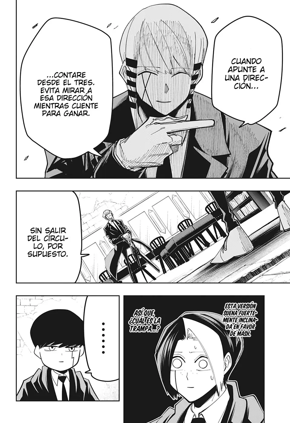 MASHLE capítulo 57, página 4